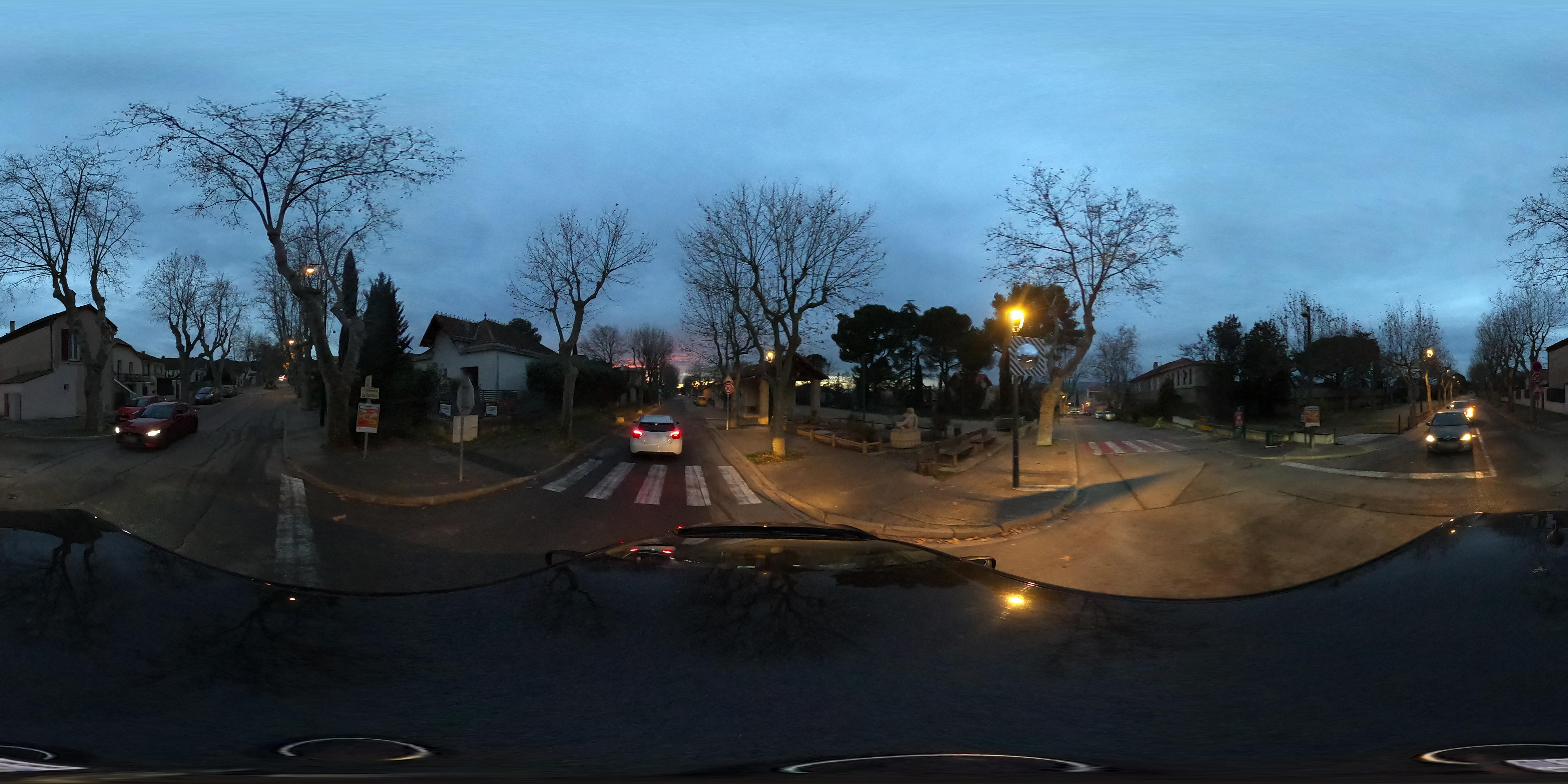 Street view of Charleval