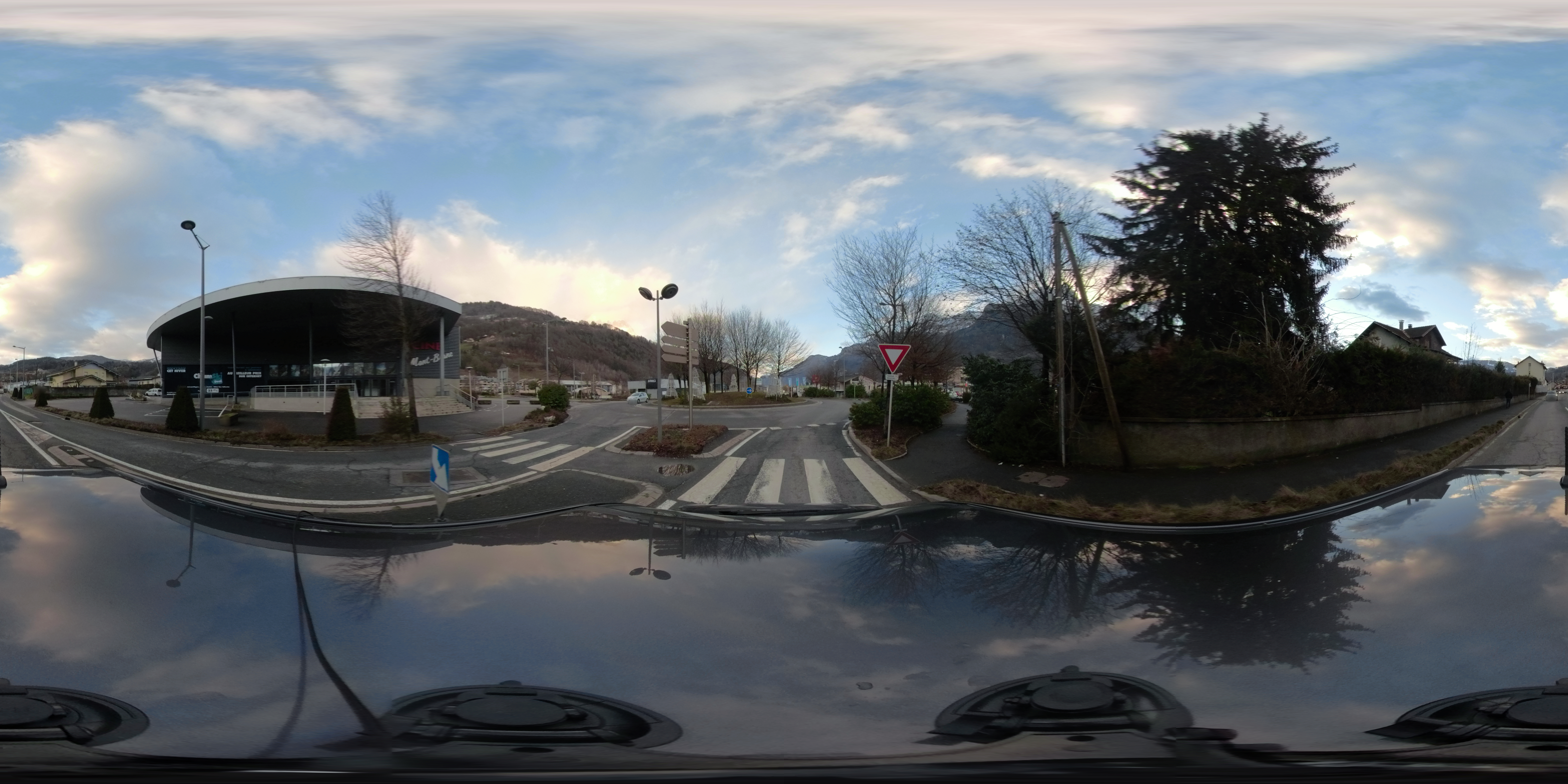 Street view of Sallanches