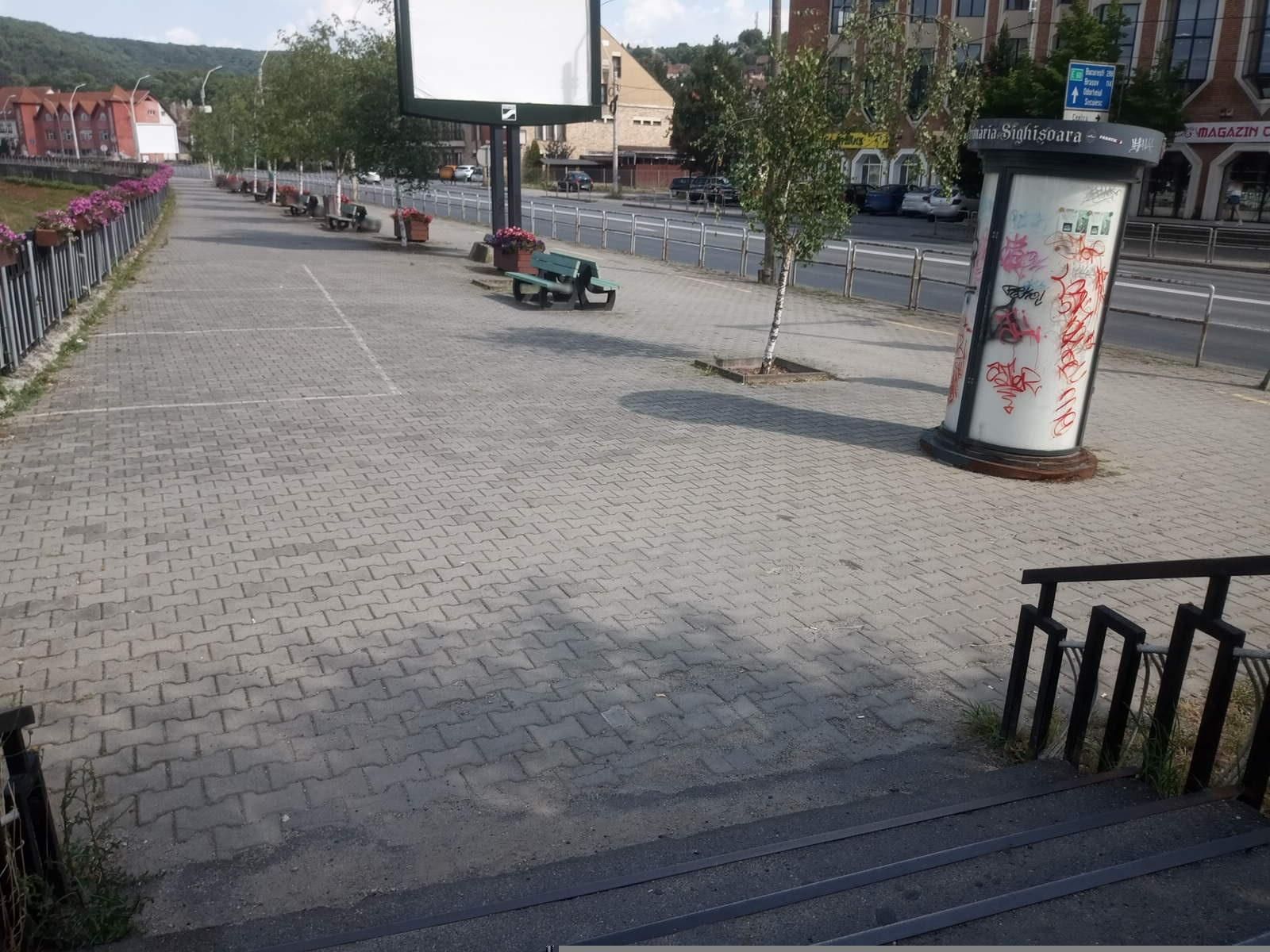 Street view of Sighișoara