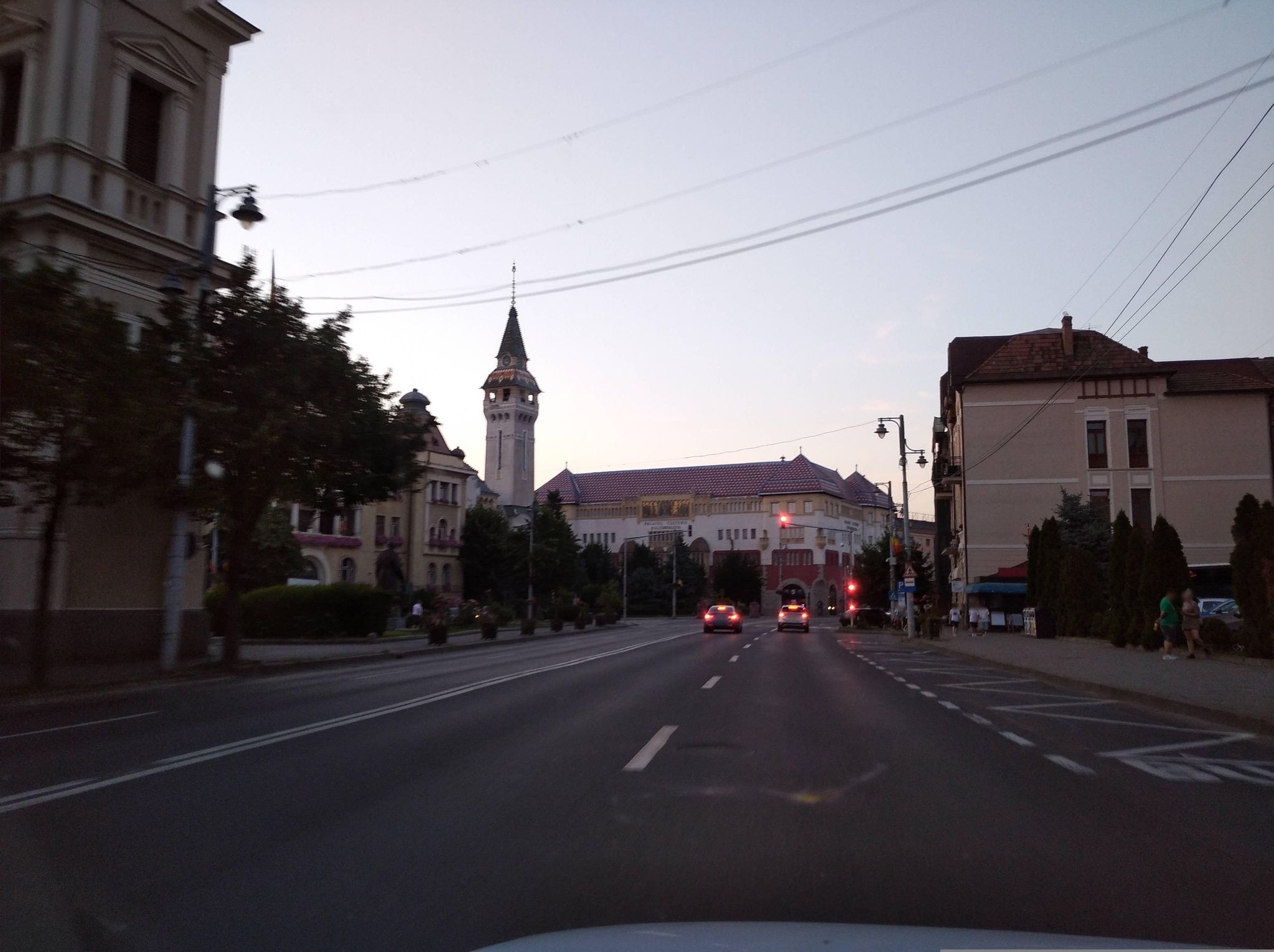 Street view of Târgu Mureş