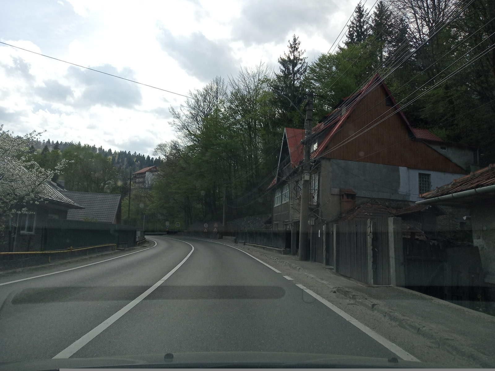 Street view of Sinaia