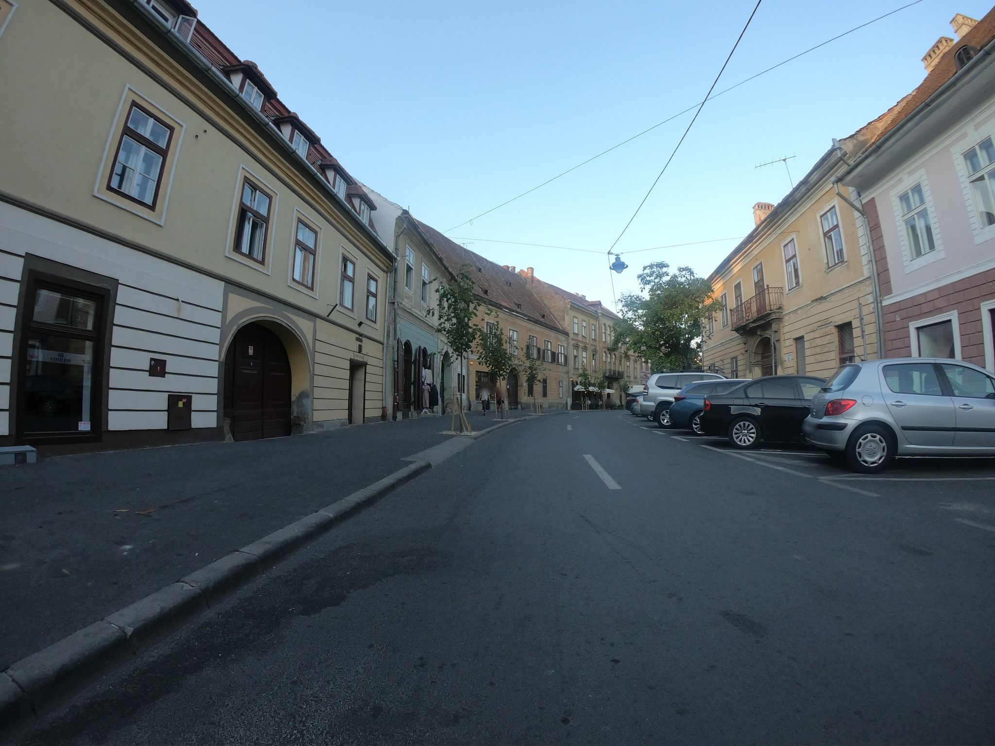 Street view of Sibiu