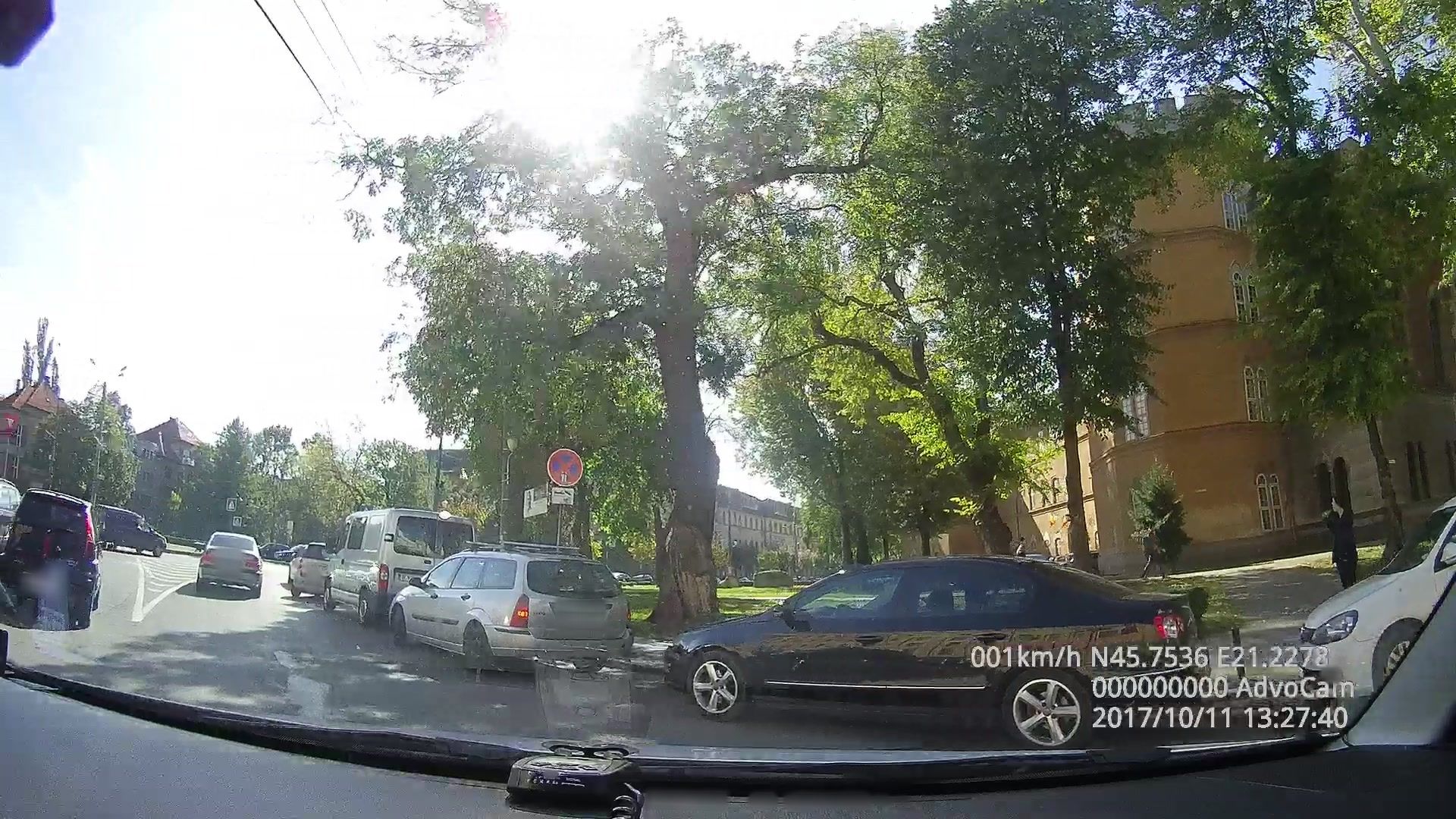Street view of Timişoara