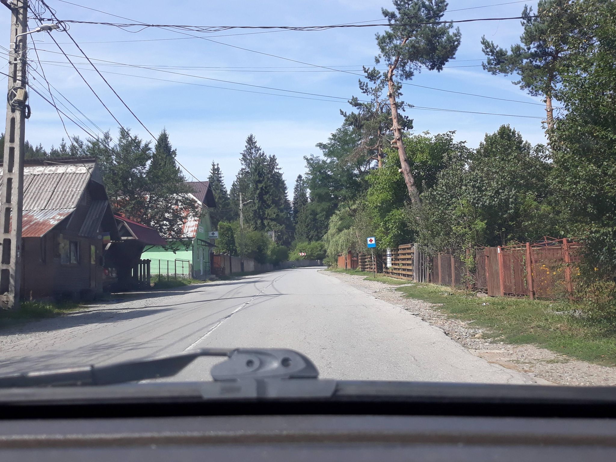 Street view of Arieşeni