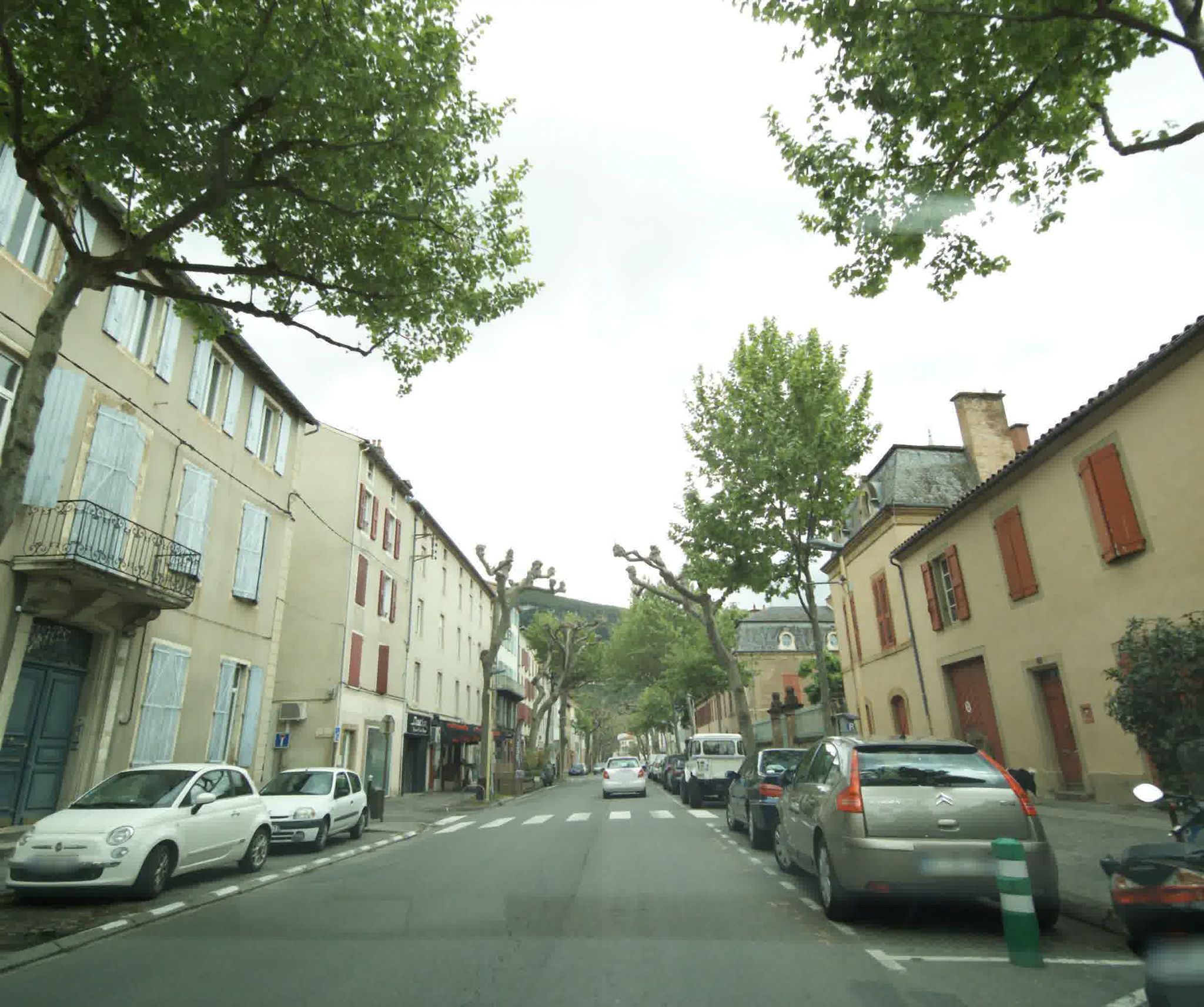 Street view of Millau