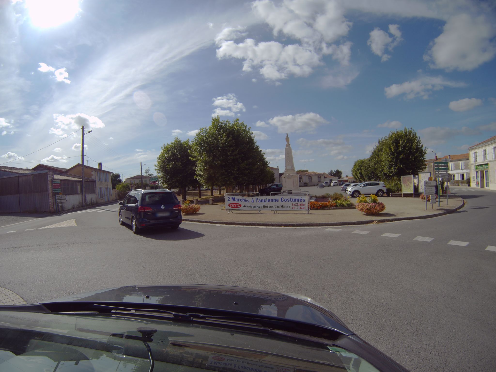 Street view of Saint-Hilaire-la-Palud