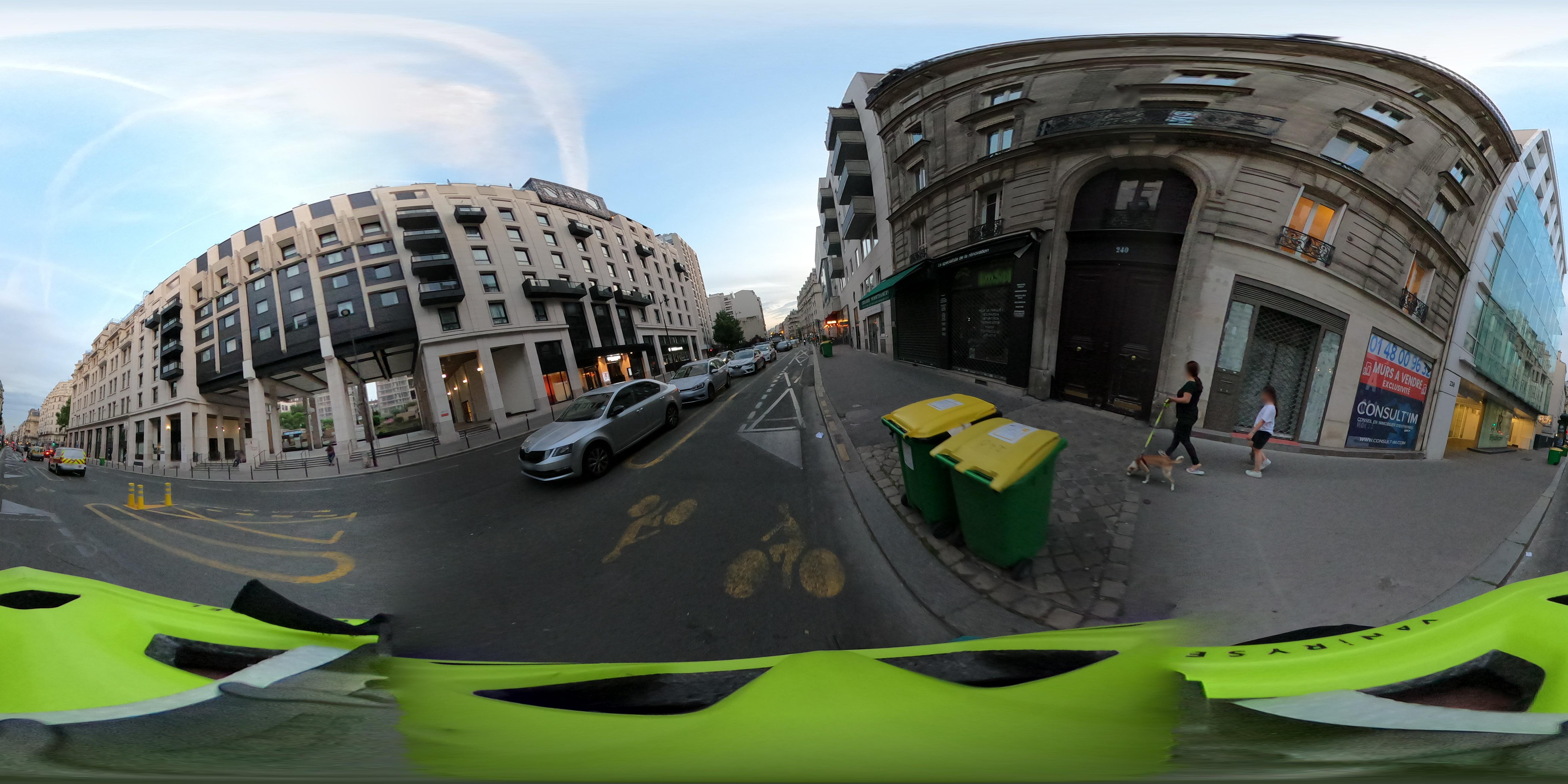 Street view of Paris 15 Vaugirard