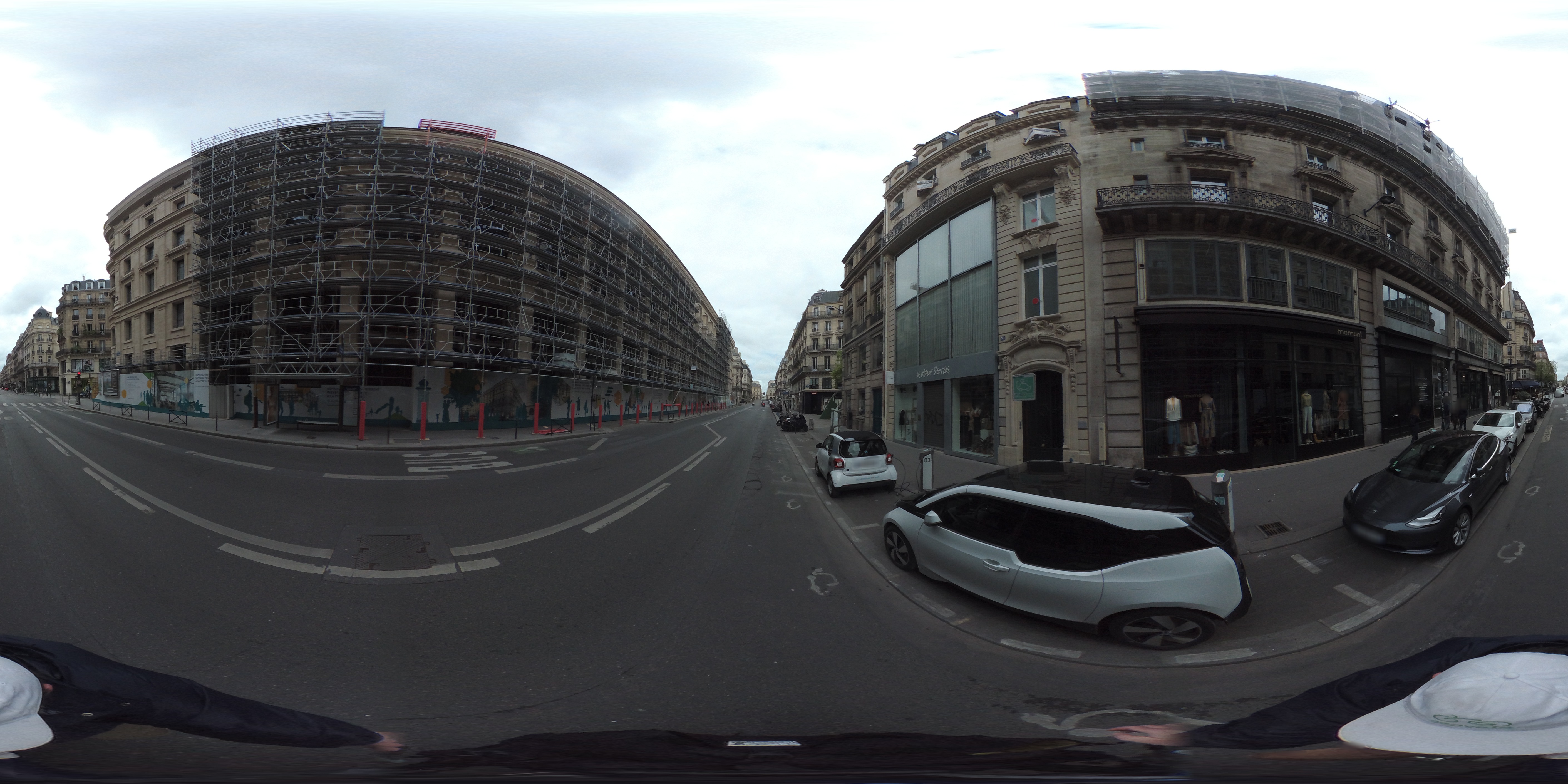 Street view of Paris 02 Bourse