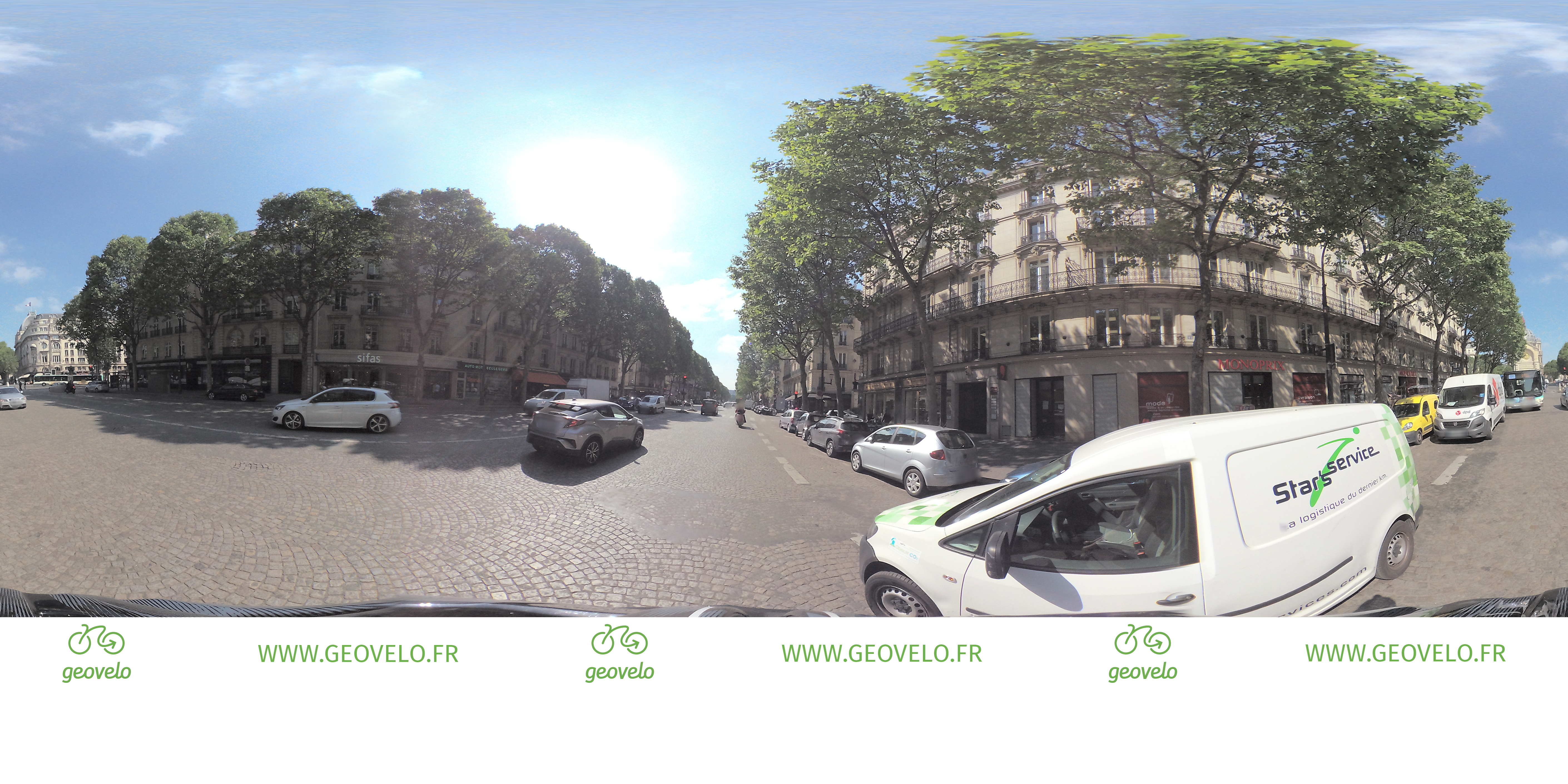 Street view of Paris 08 Élysée
