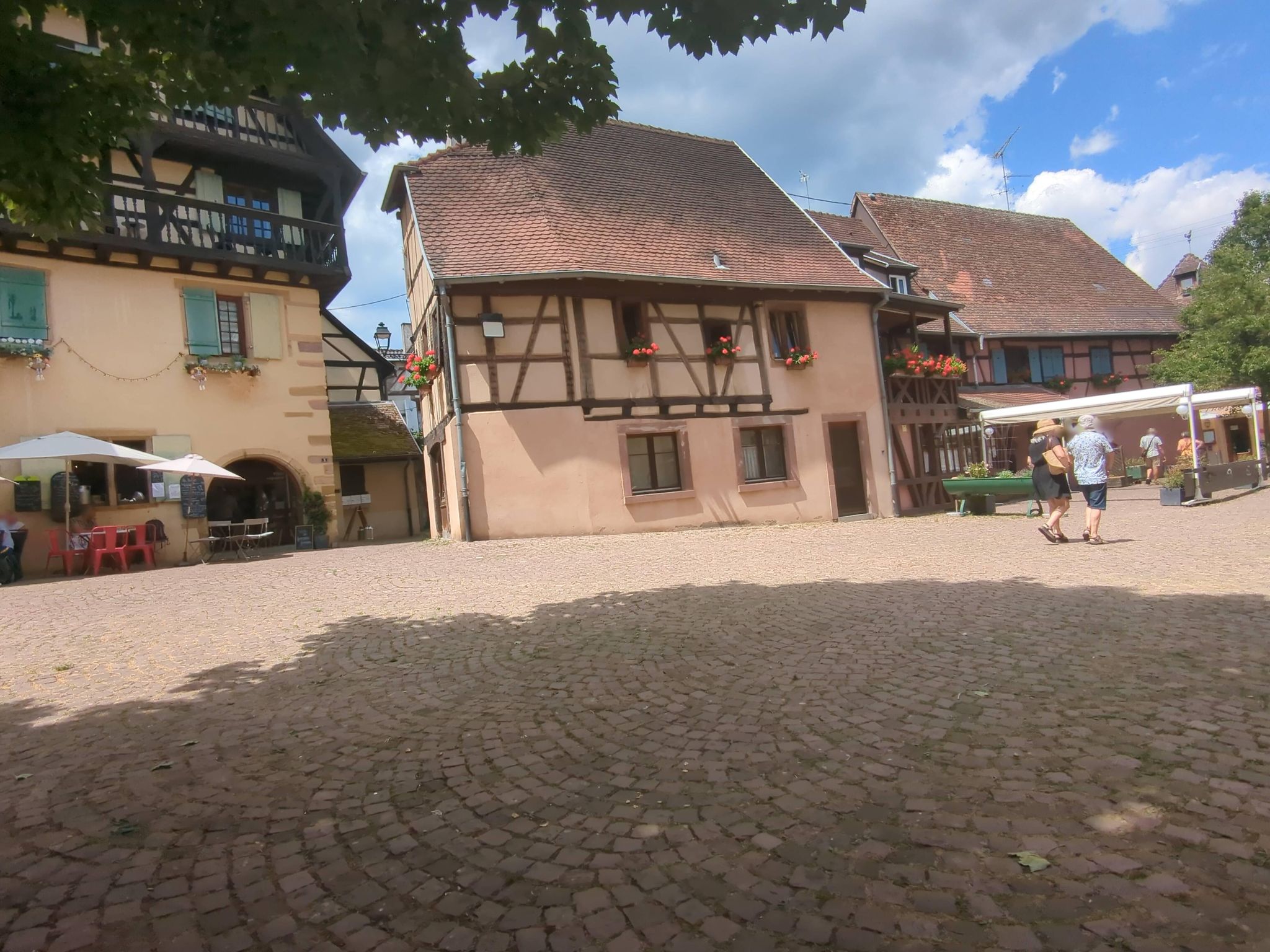 Street view of Eguisheim