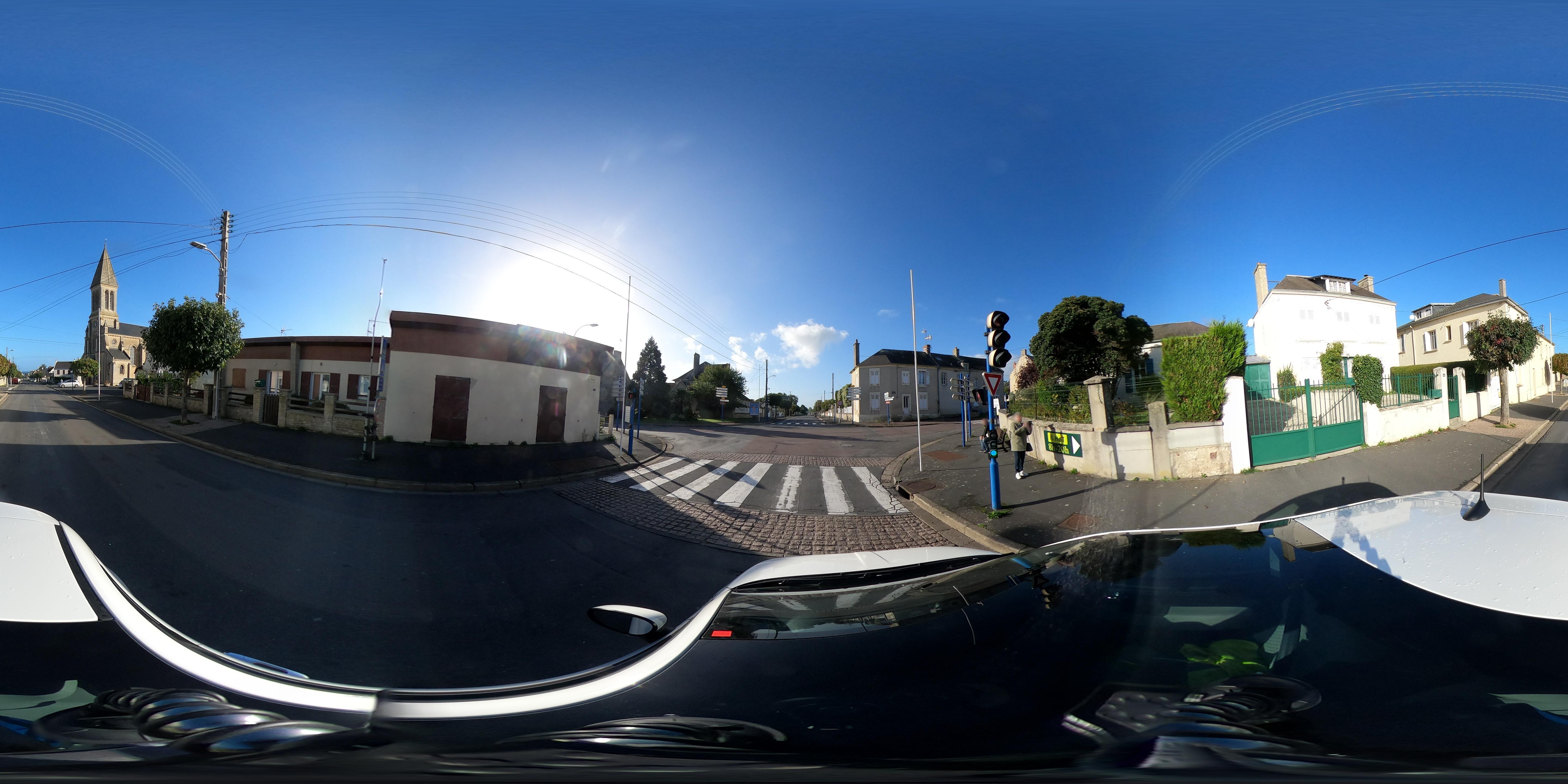 Street view of Port-en-Bessin-Huppain