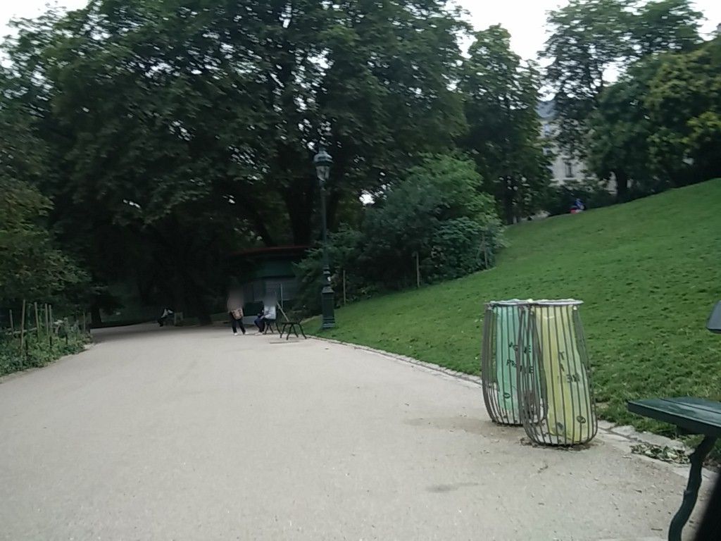 Street view of Paris 19 Buttes-Chaumont
