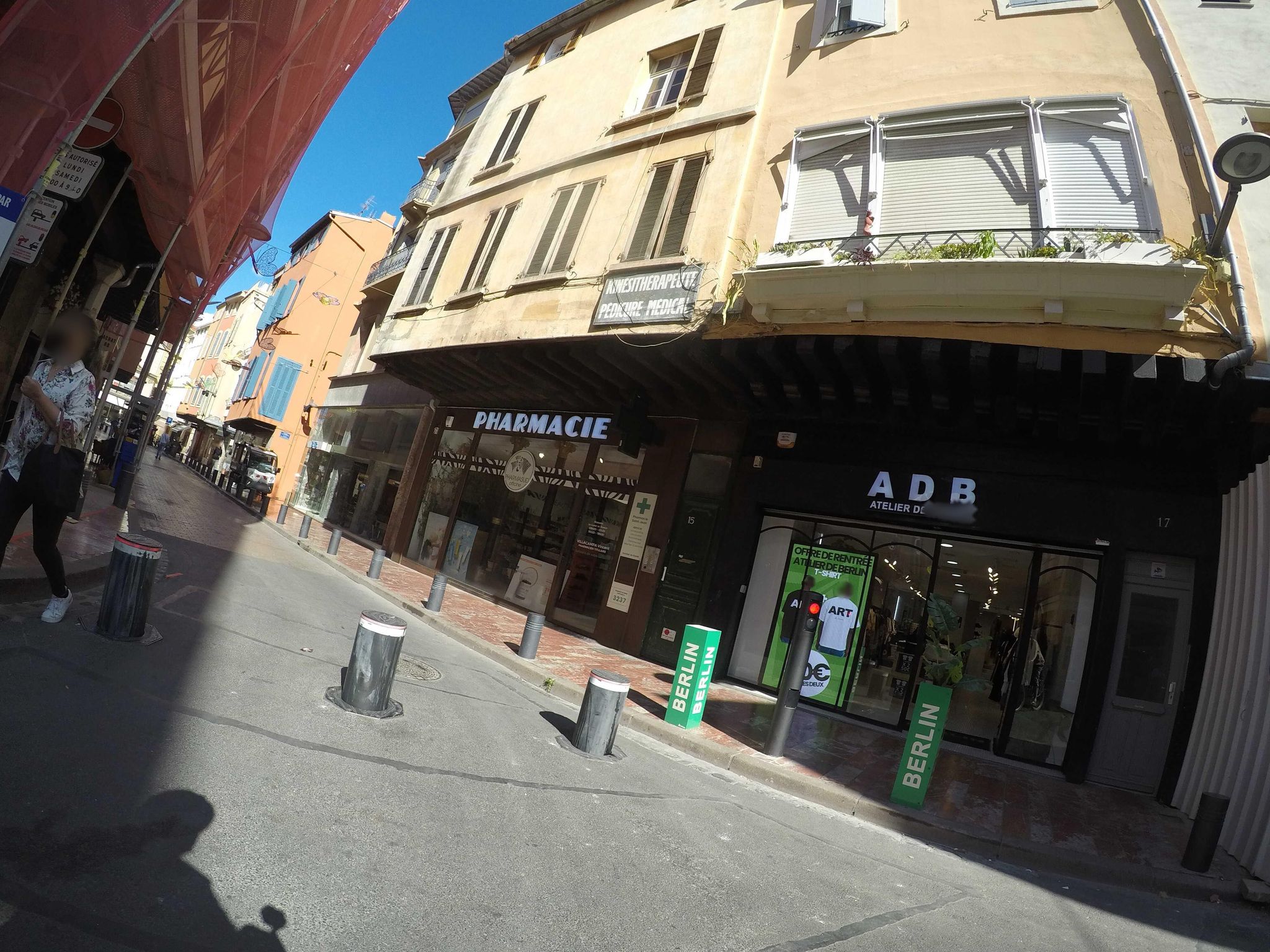 Street view of Perpignan