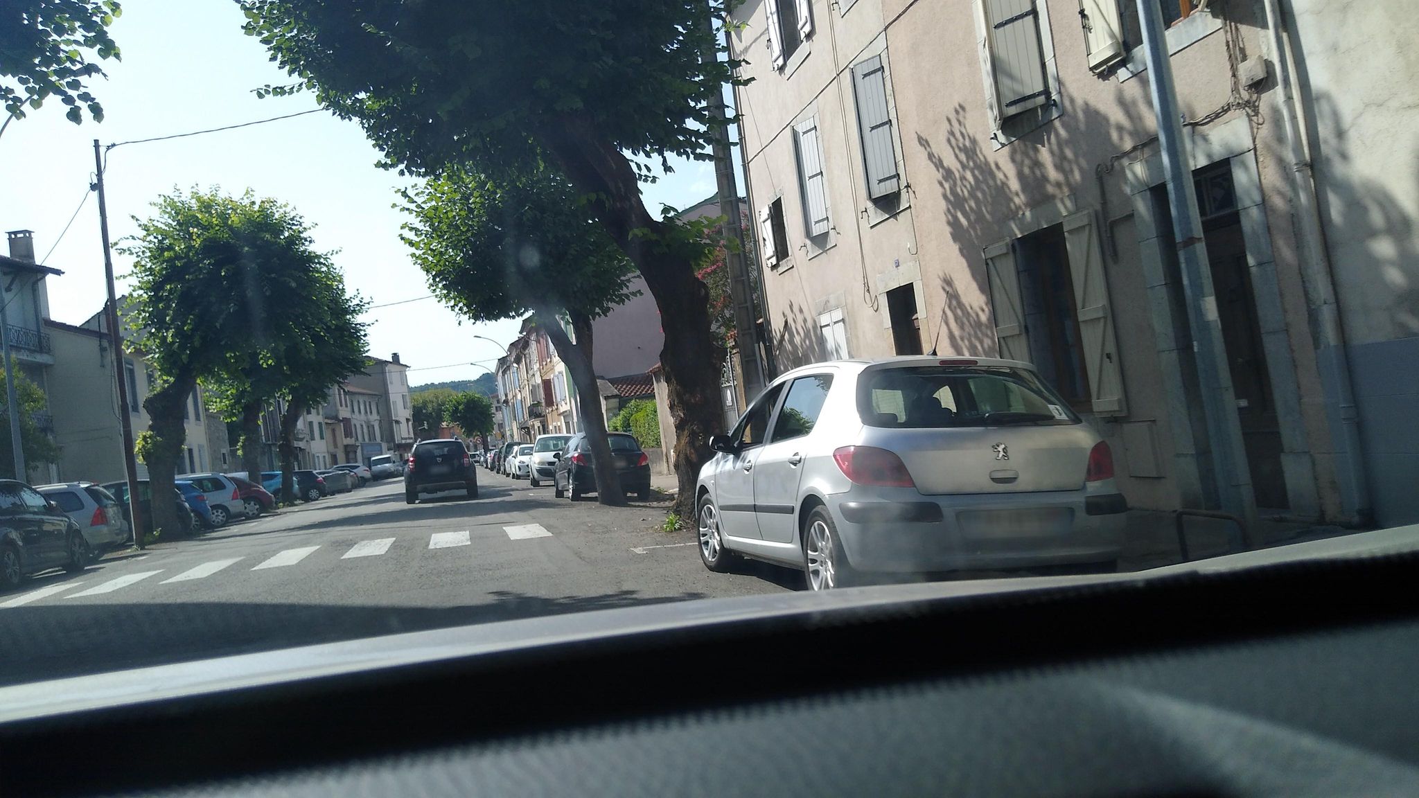 Street view of Saint-Girons
