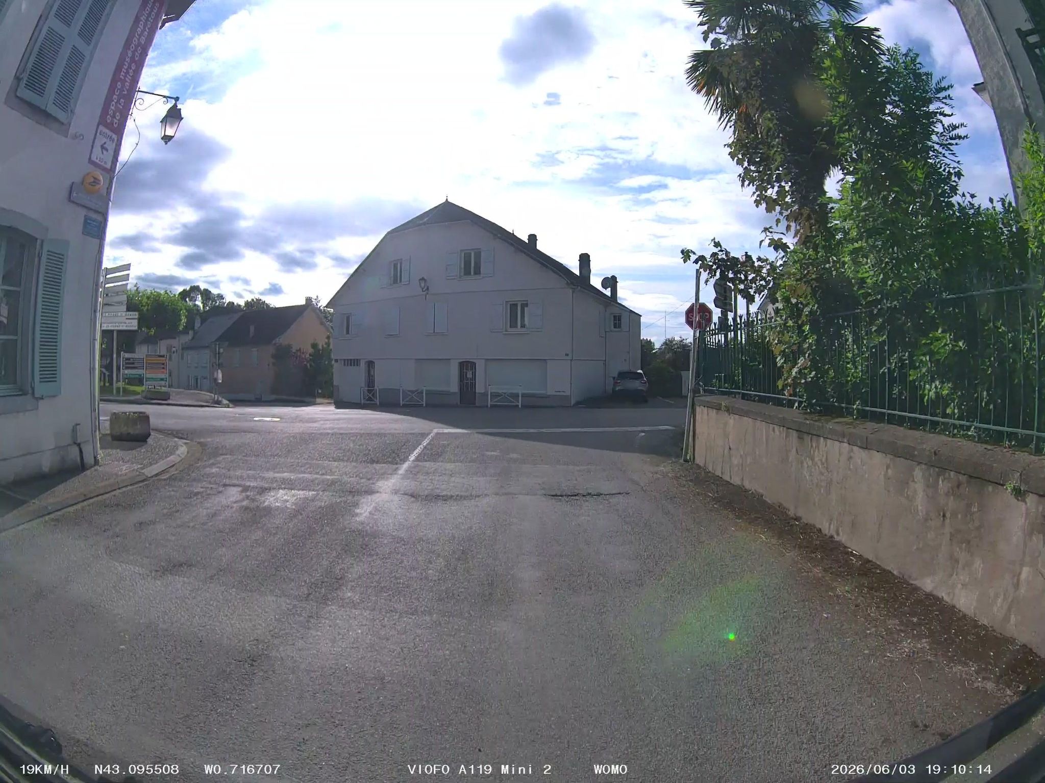 Street view of Arette