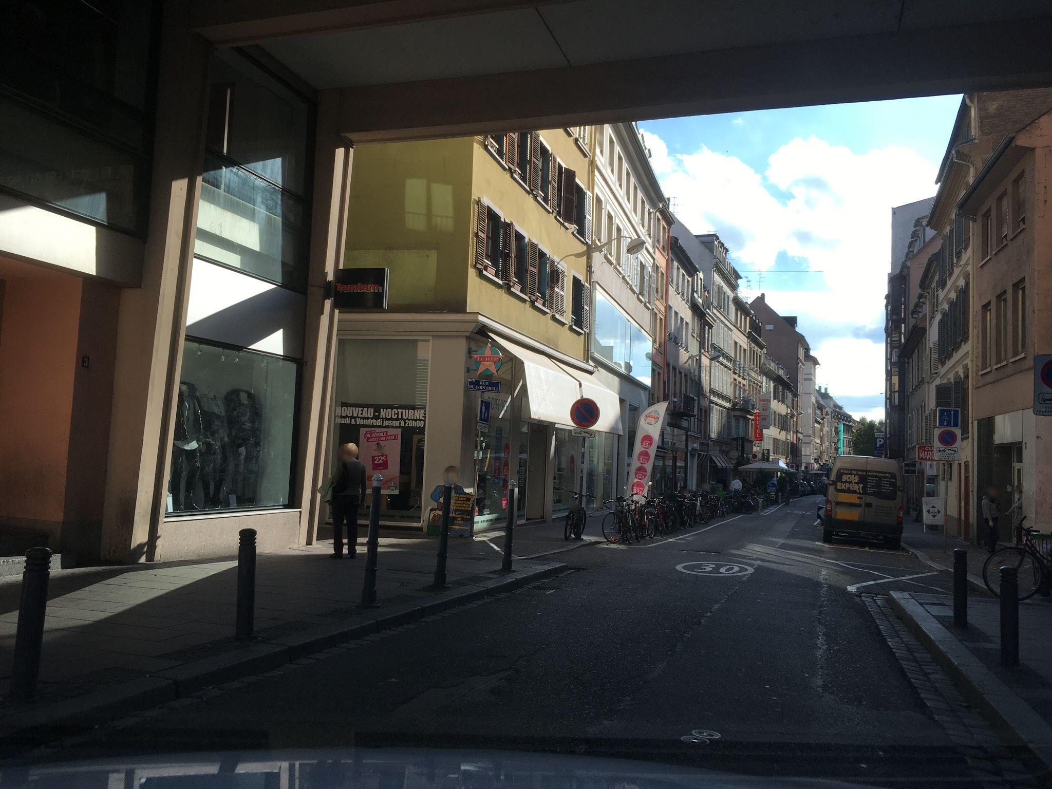 Street view of Strasbourg