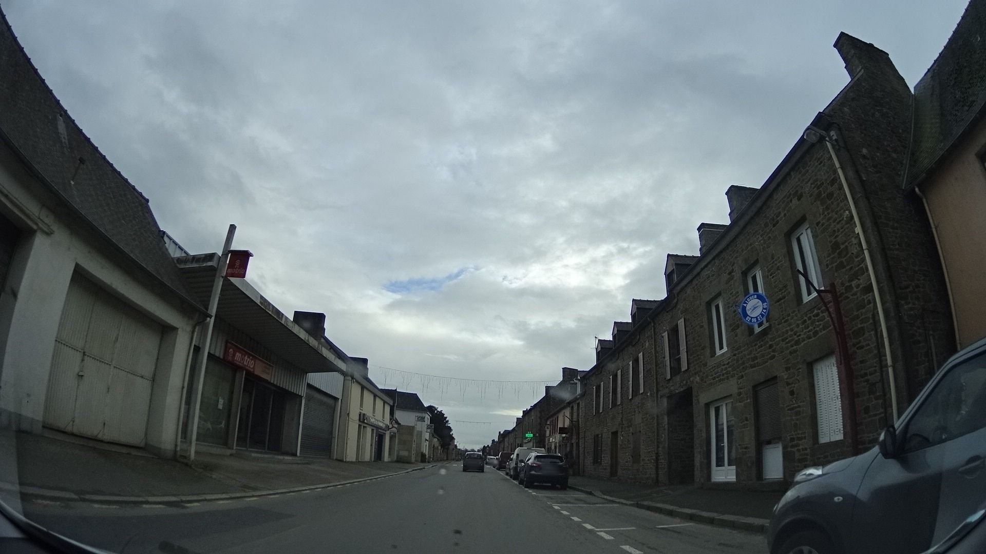 Street view of Évran