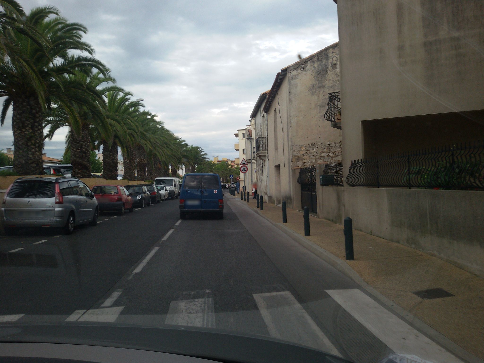 Street view of Palavas-les-Flots