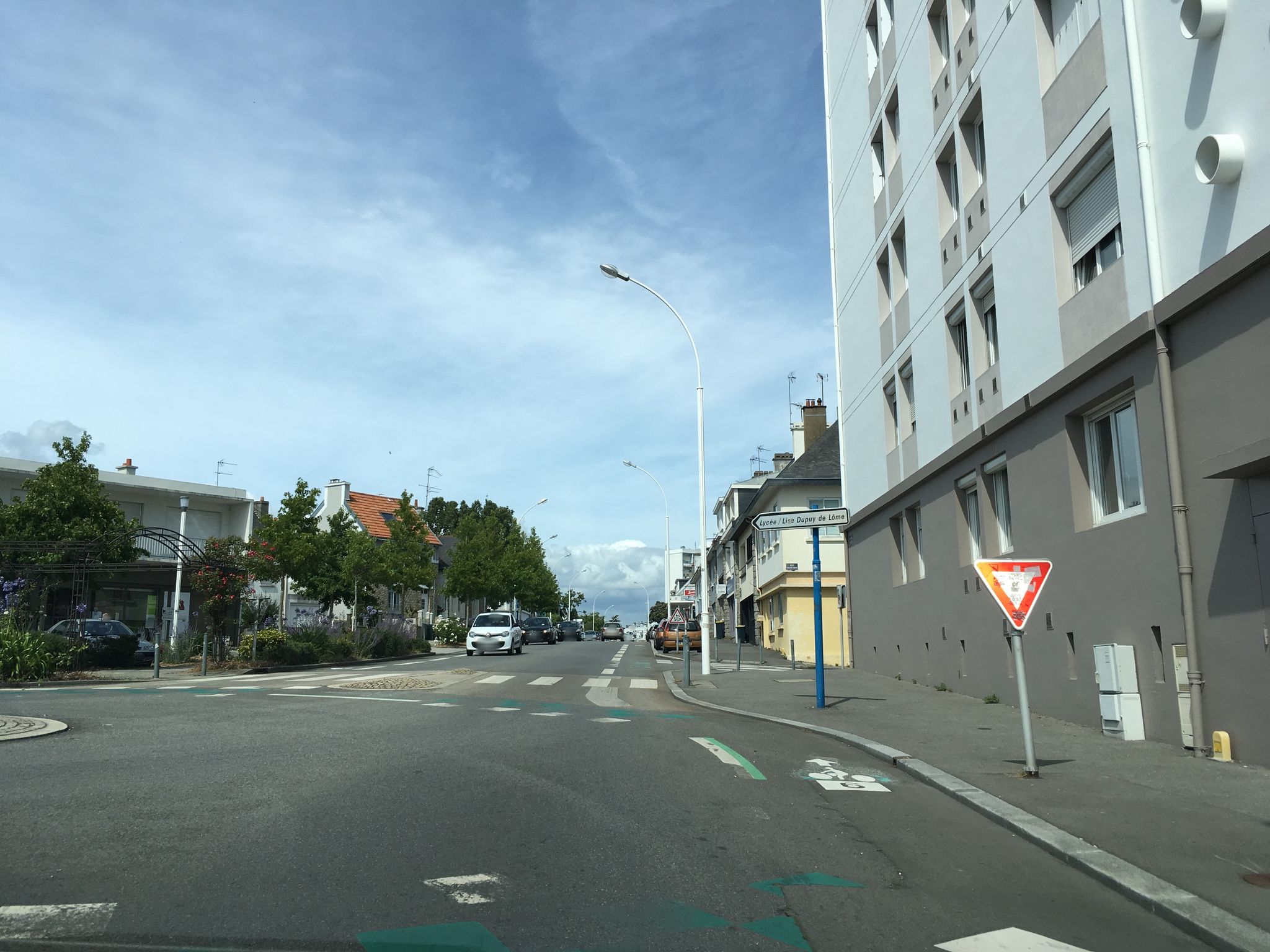 Street view of Lorient