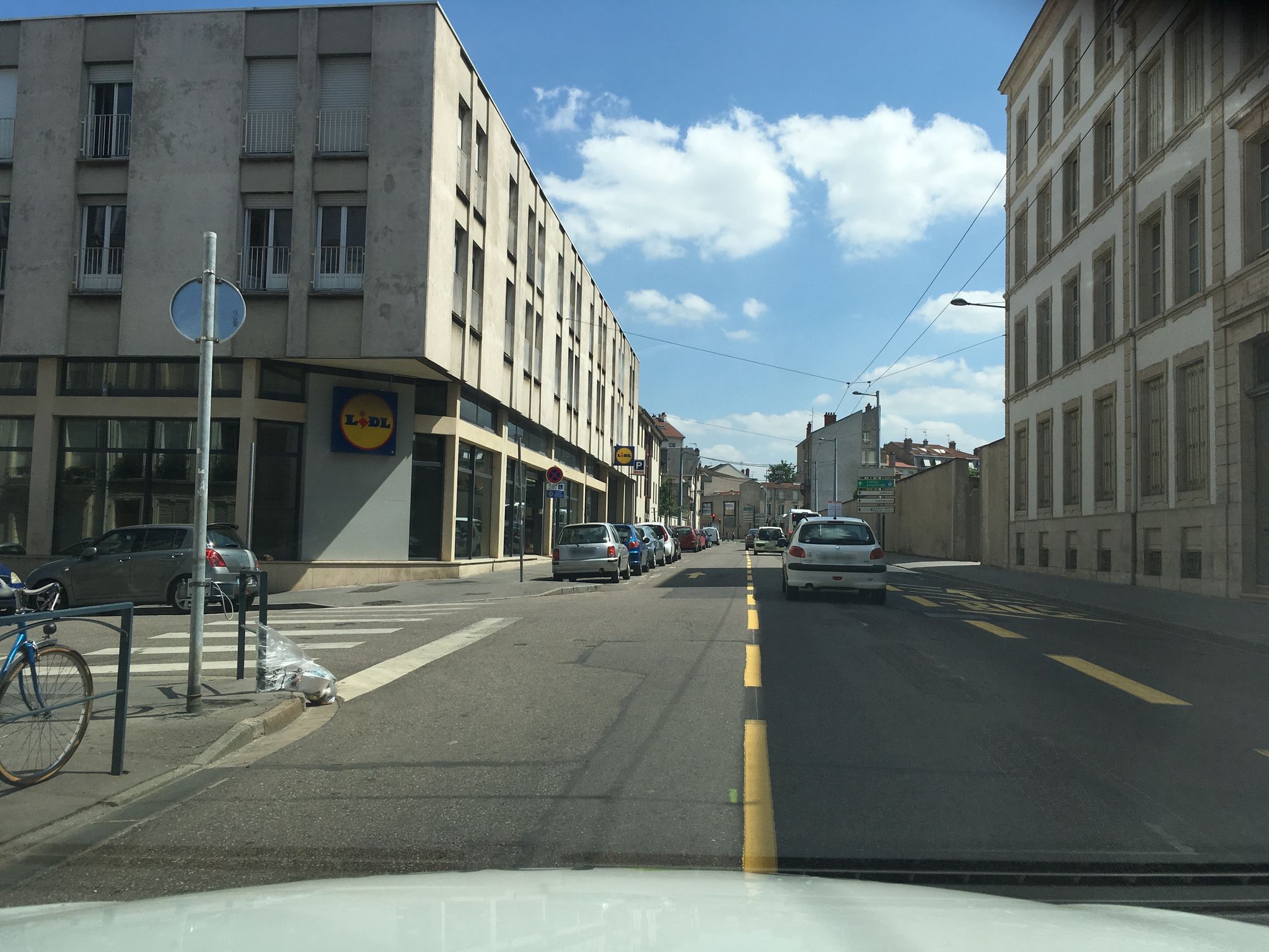 Street view of Nancy