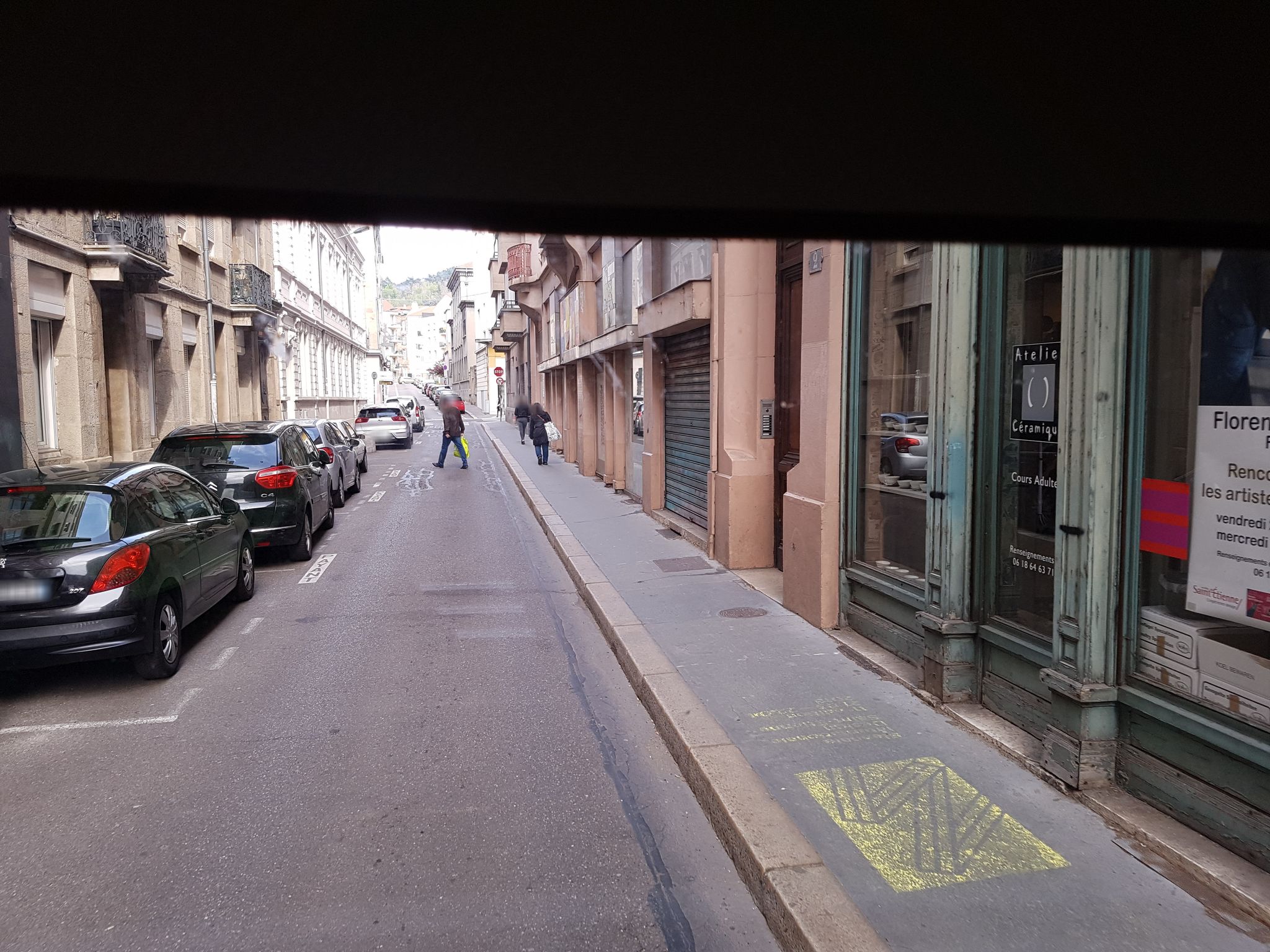 Street view of Saint-Étienne