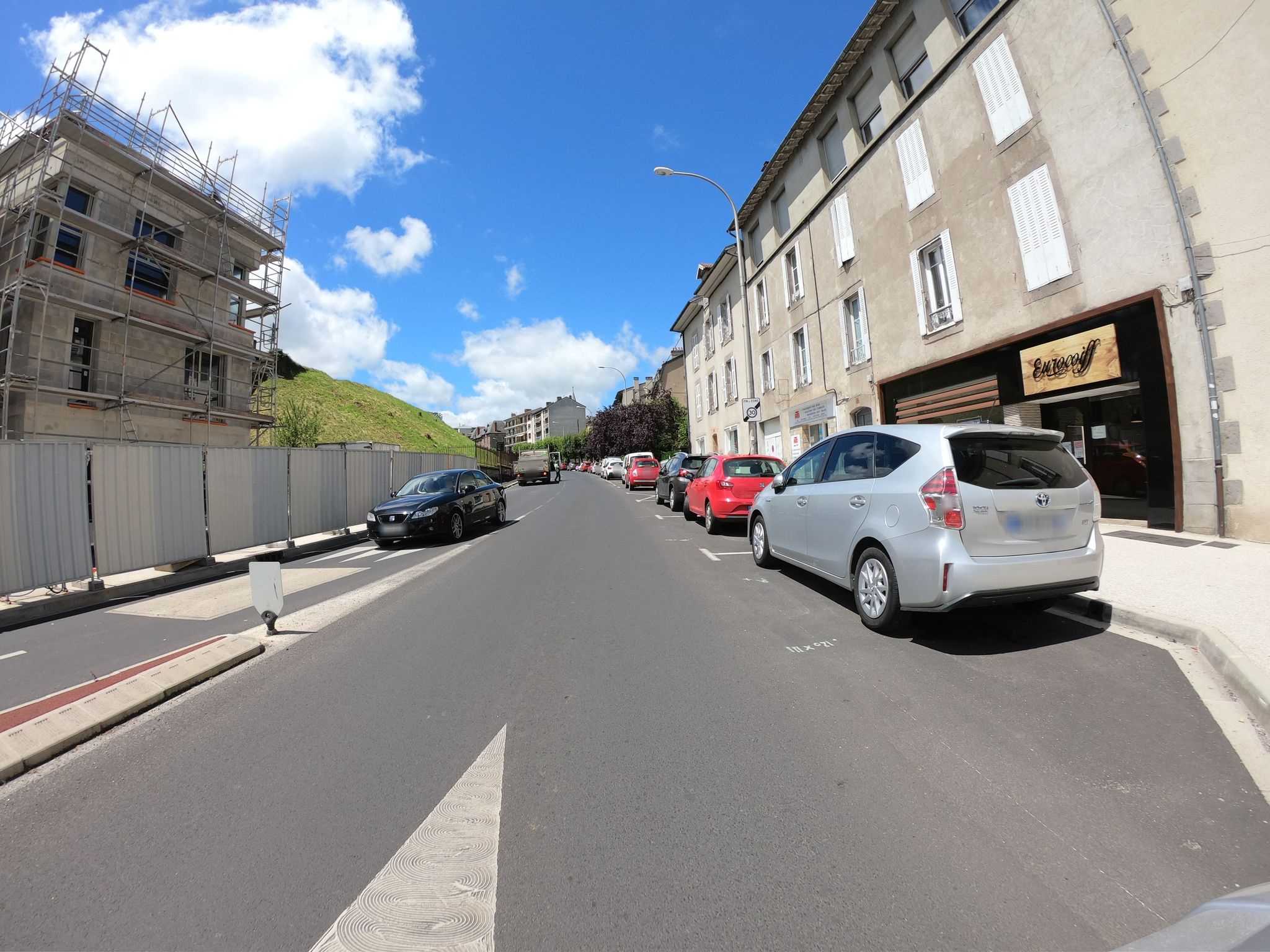 Street view of Aurillac