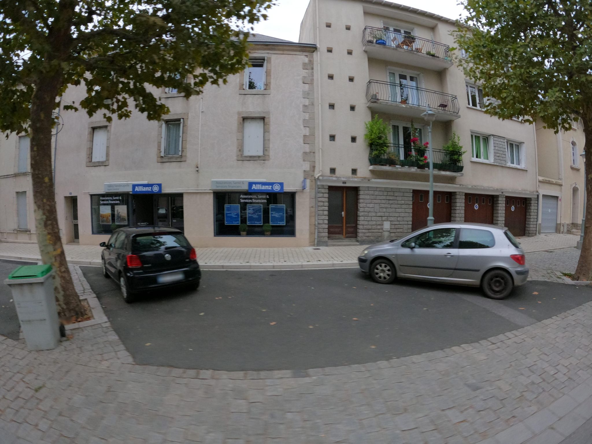 Street view of Parthenay
