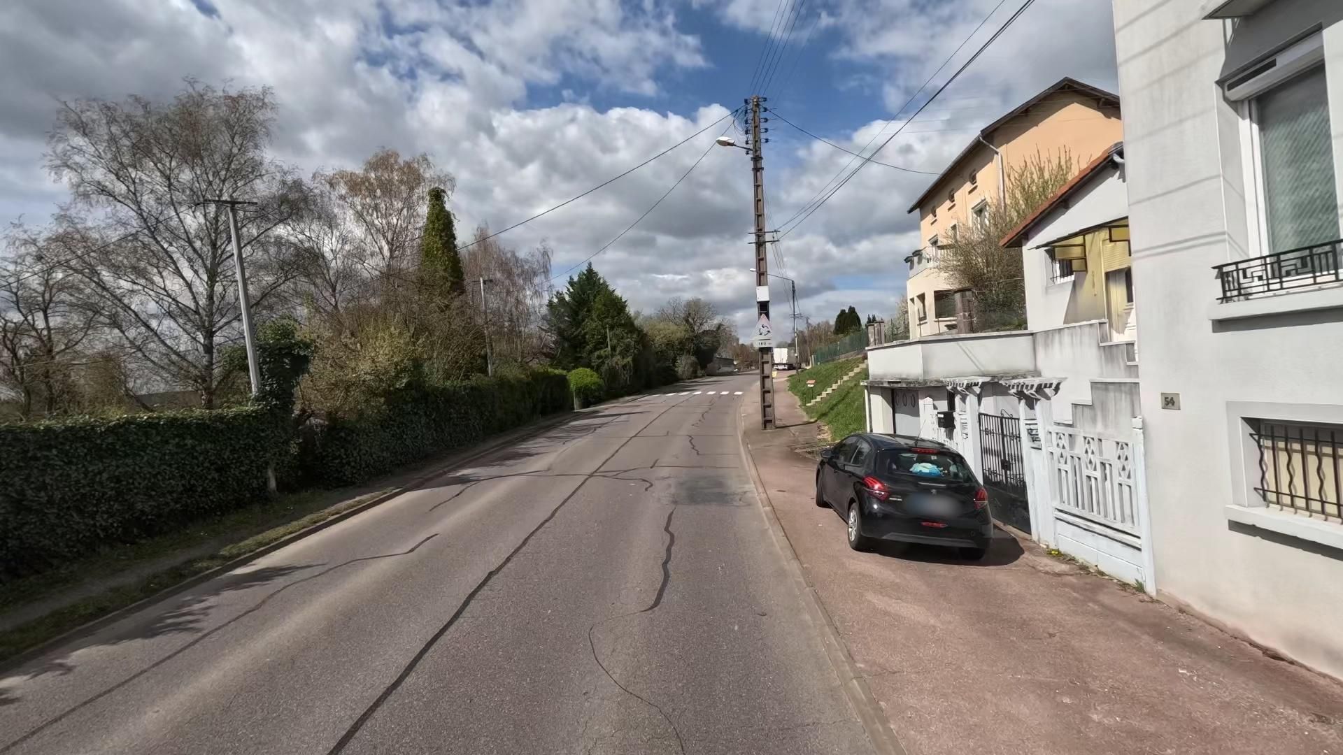 Street view of Belleville-sur-Meuse
