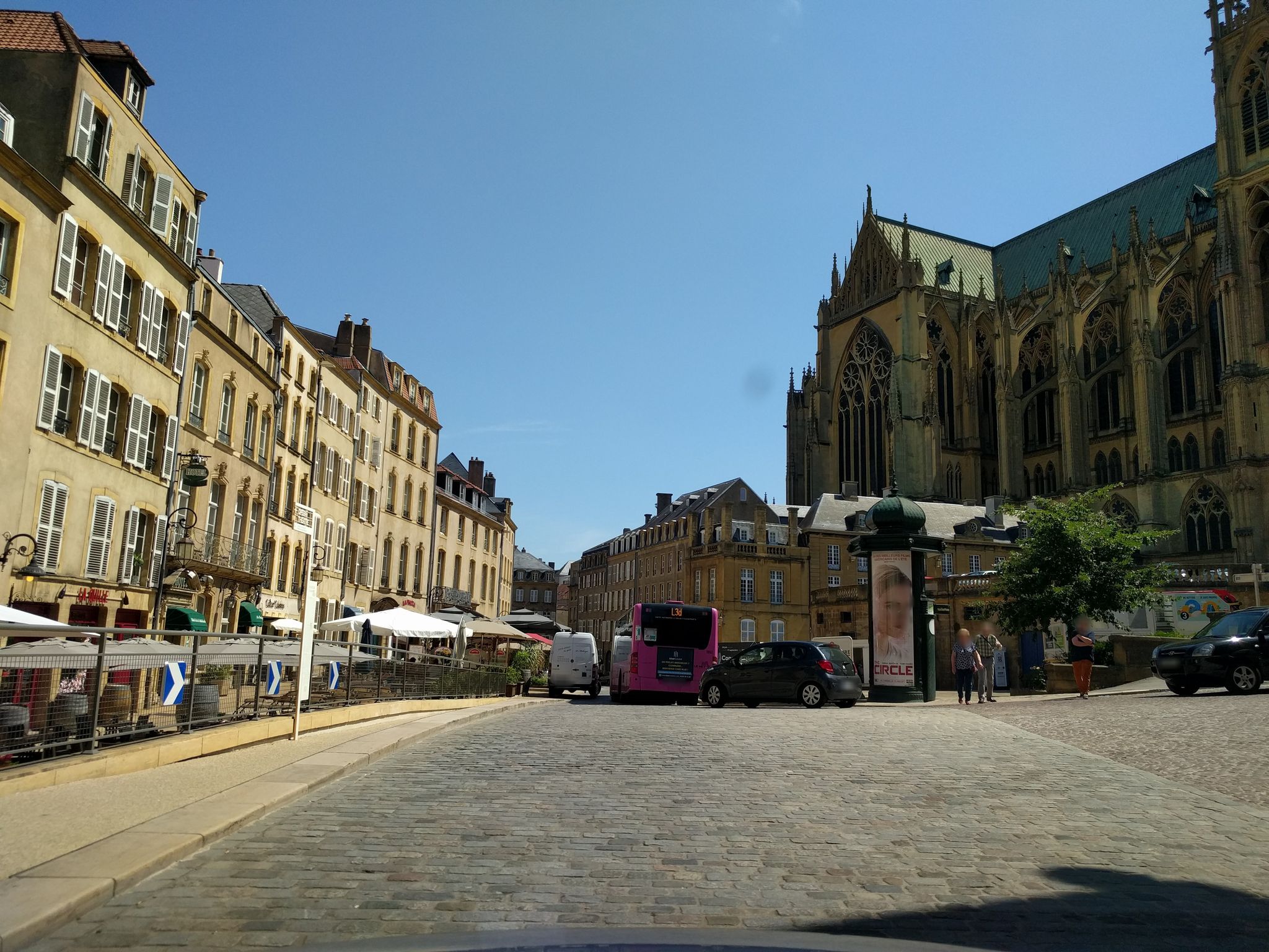 Street view of Metz