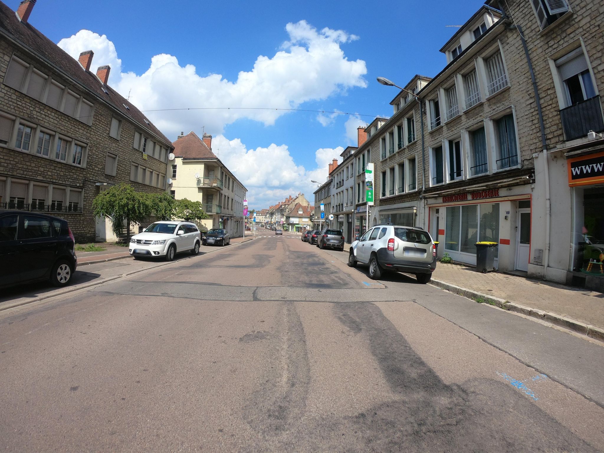 Street view of Châtillon-sur-Seine