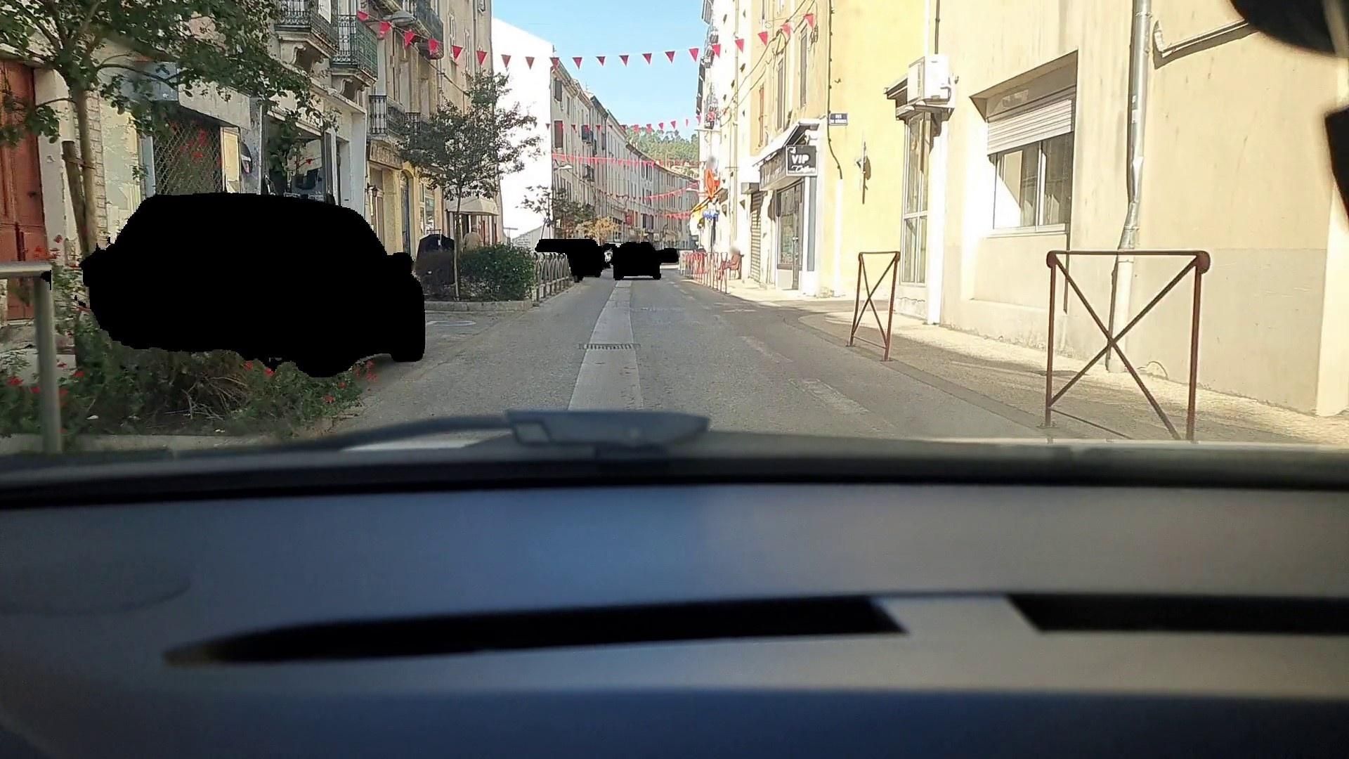 Street view of Bessèges