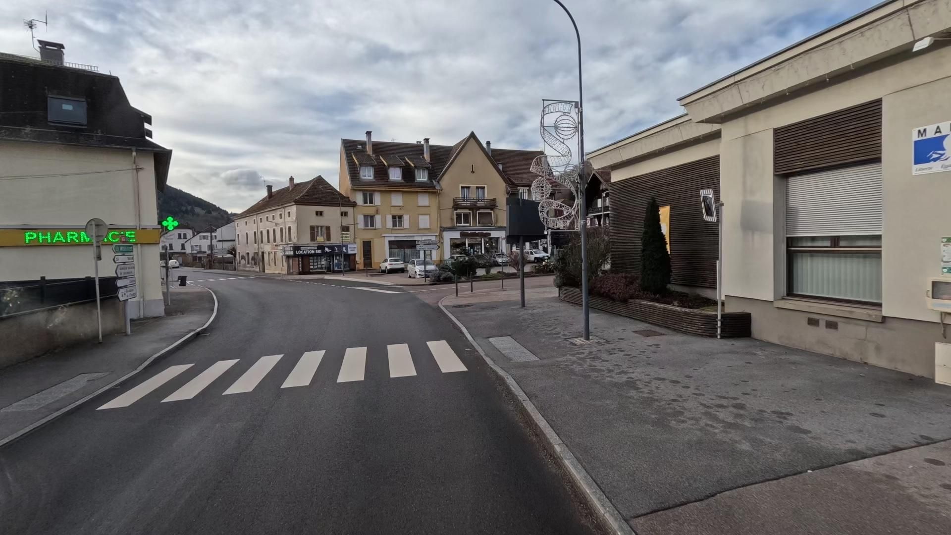 Street view of Bussang