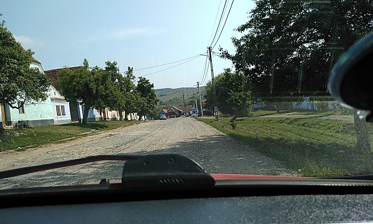 Street view of Viscri