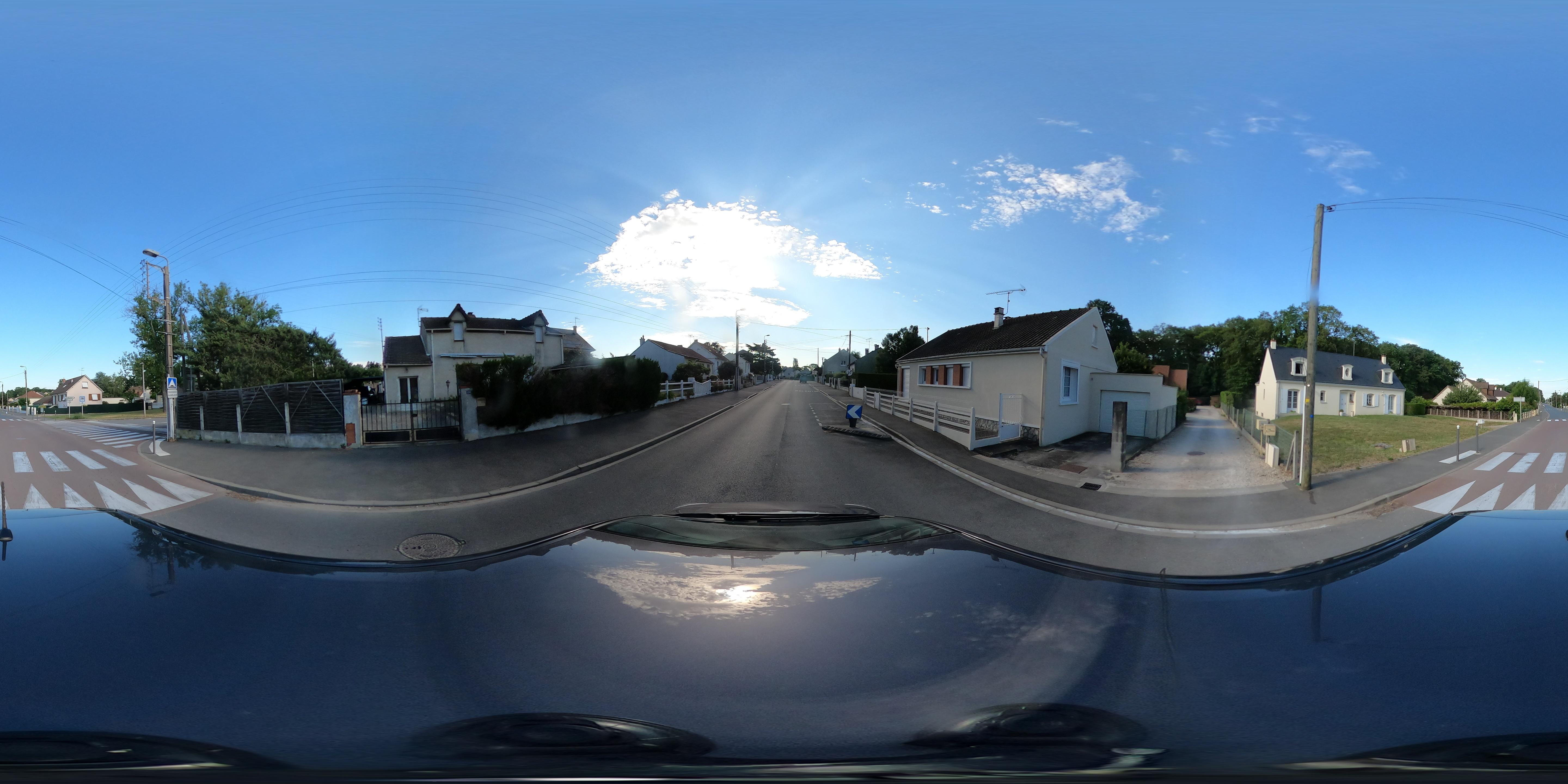 Street view of Saran