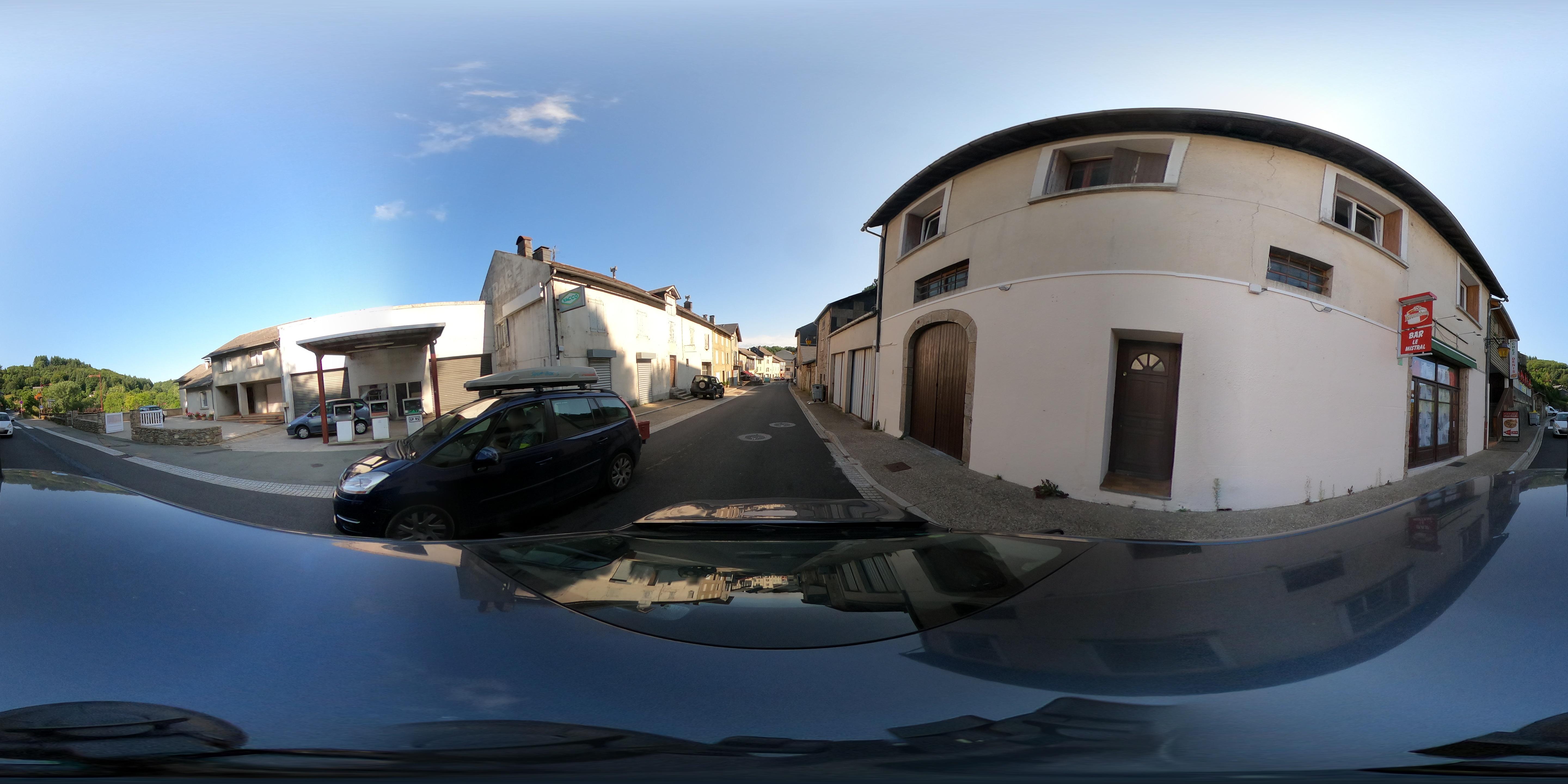 Street view of La Salvetat-sur-Agout