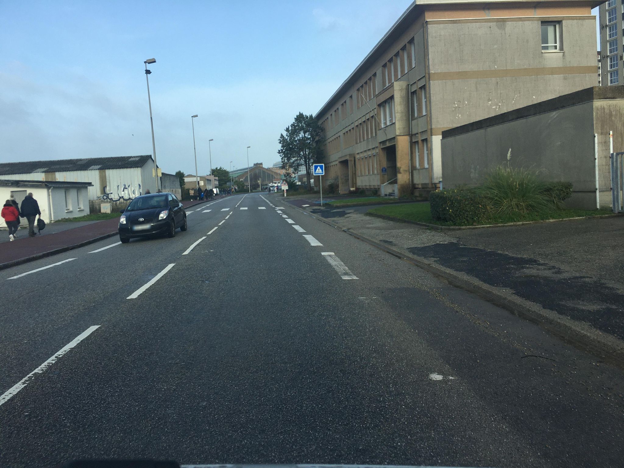 Street view of Cherbourg