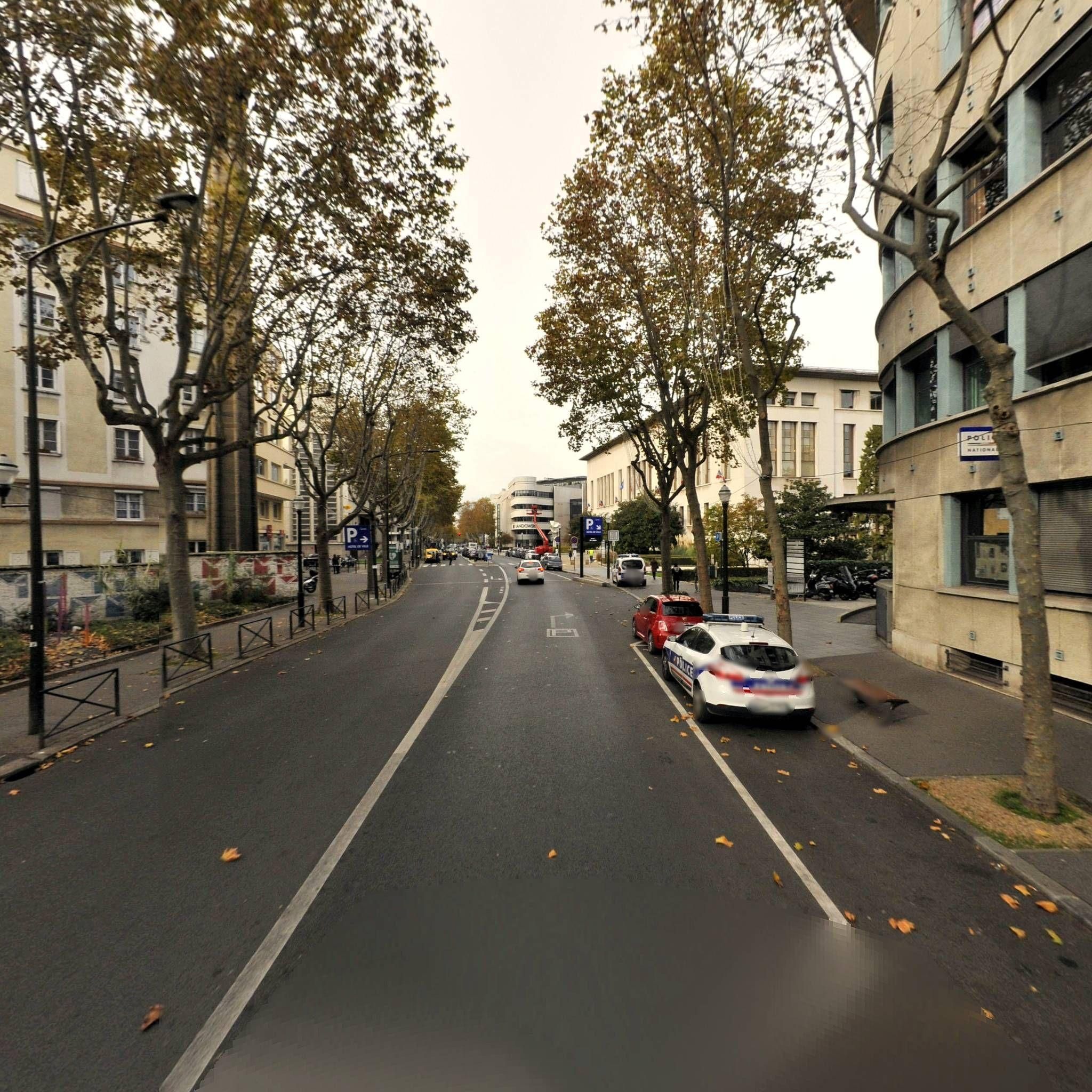 Street view of Boulogne-Billancourt