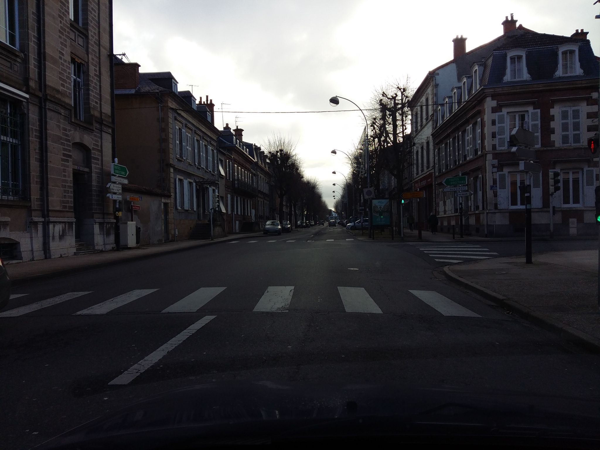 Street view of Moulins