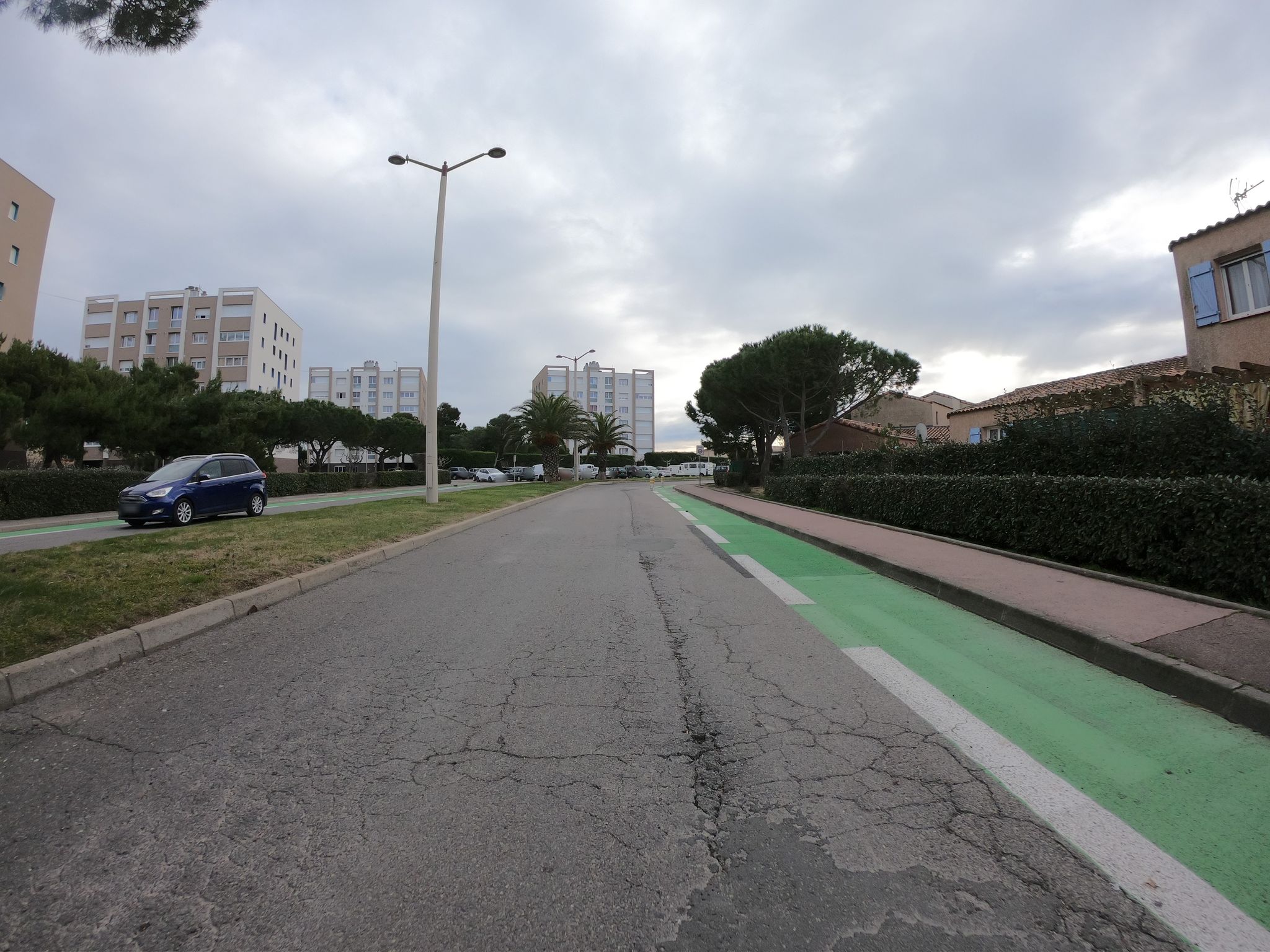 Street view of Port-La Nouvelle