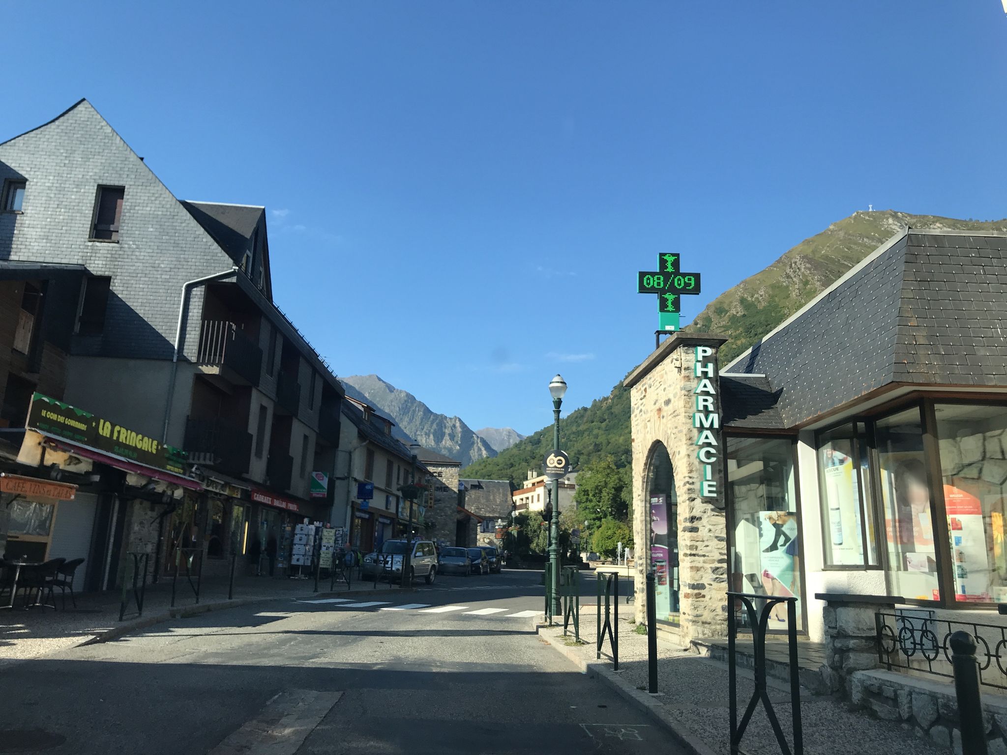 Street view of Saint-Lary-Soulan