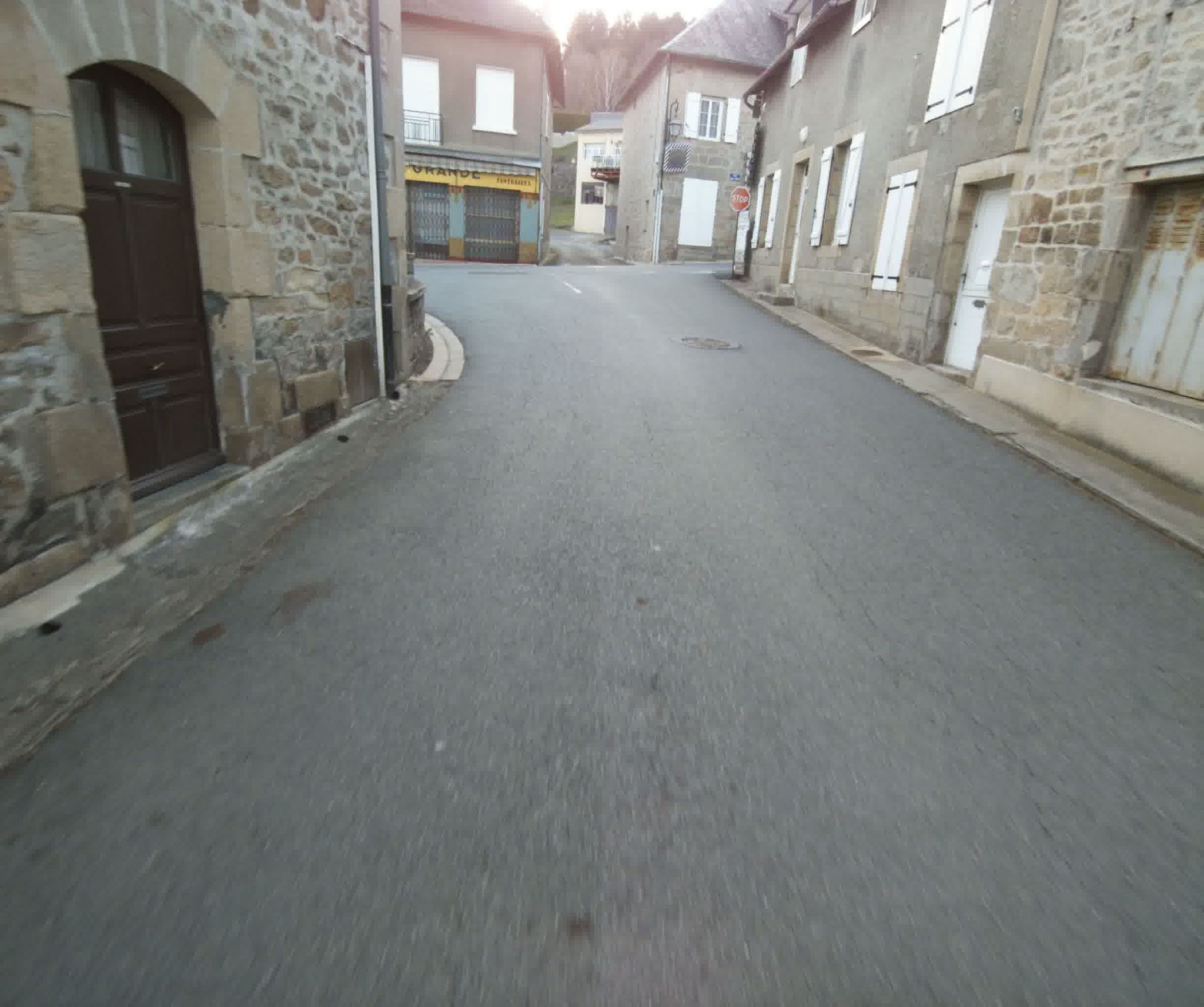 Street view of Corrèze