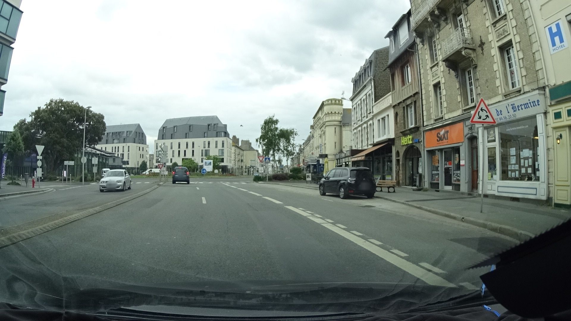 Street view of Saint-Malo