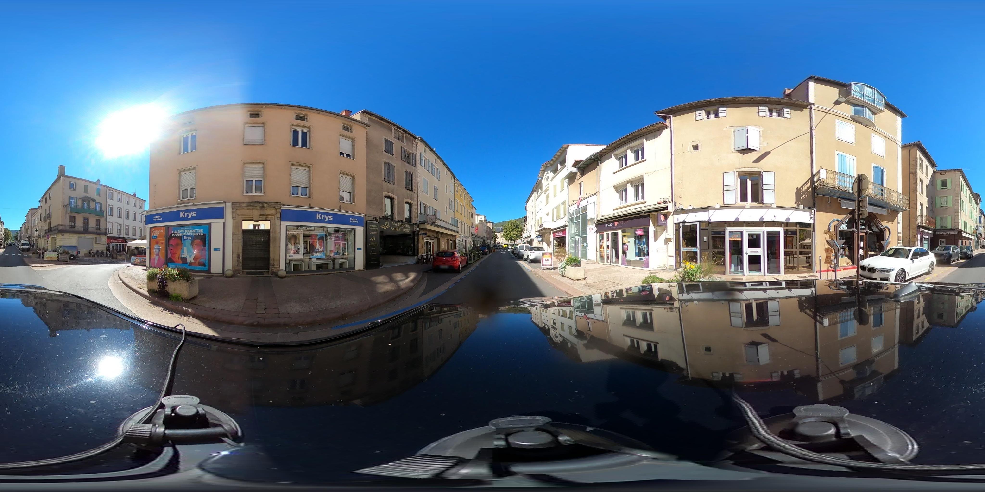 Street view of Saint-Affrique