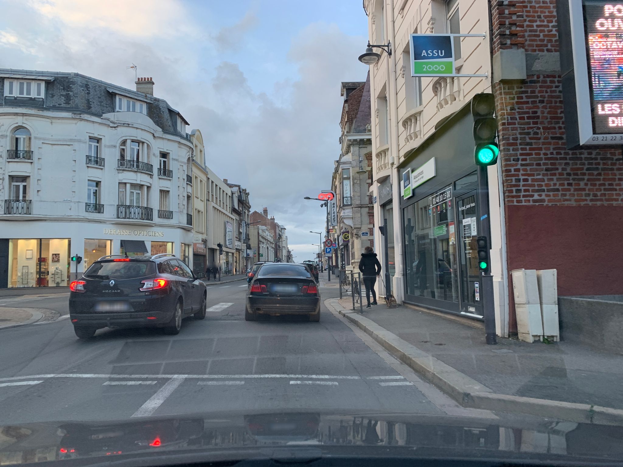 Street view of Saint-Quentin