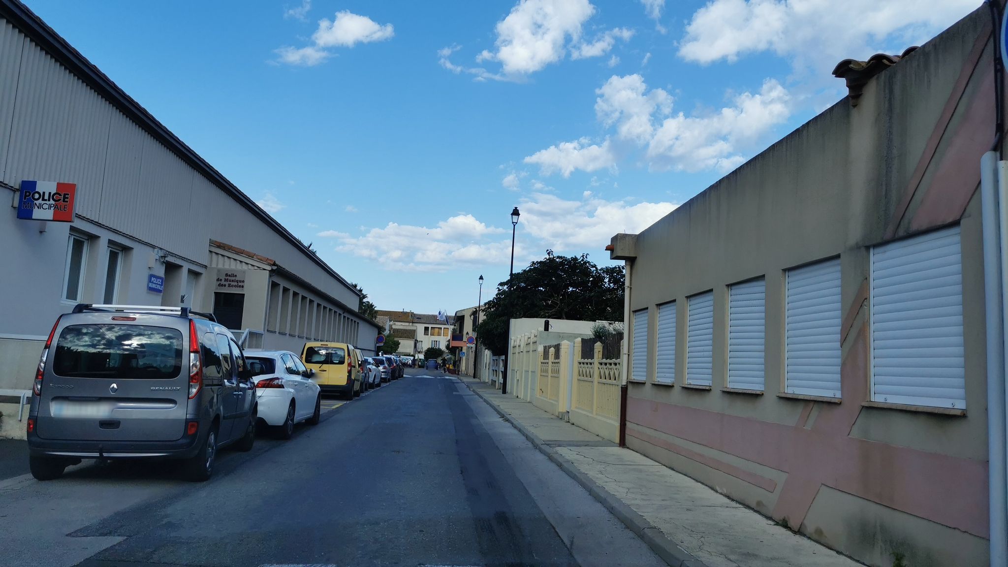 Street view of Gruissan