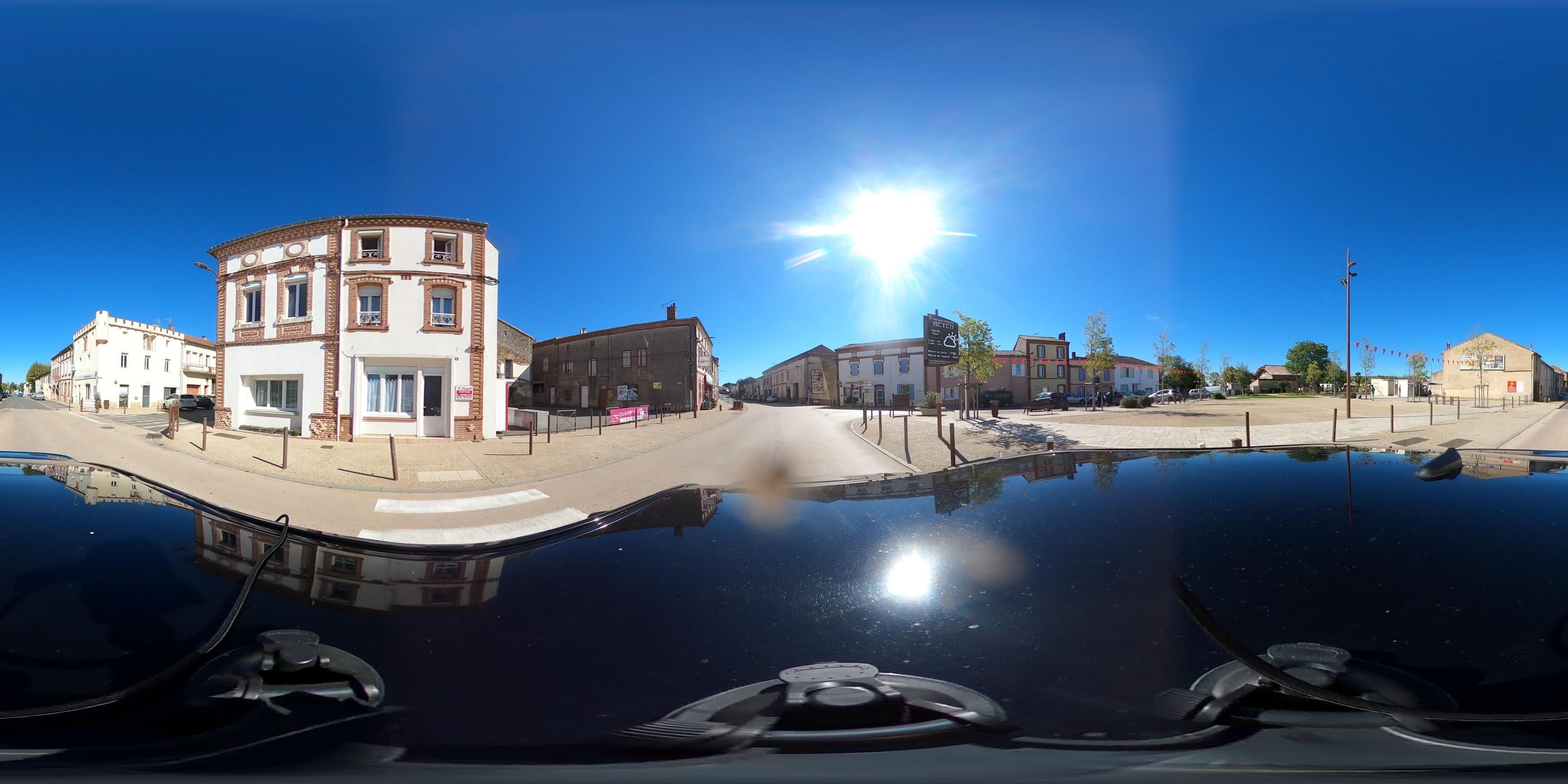 Street view of Villefranche-d'Albigeois