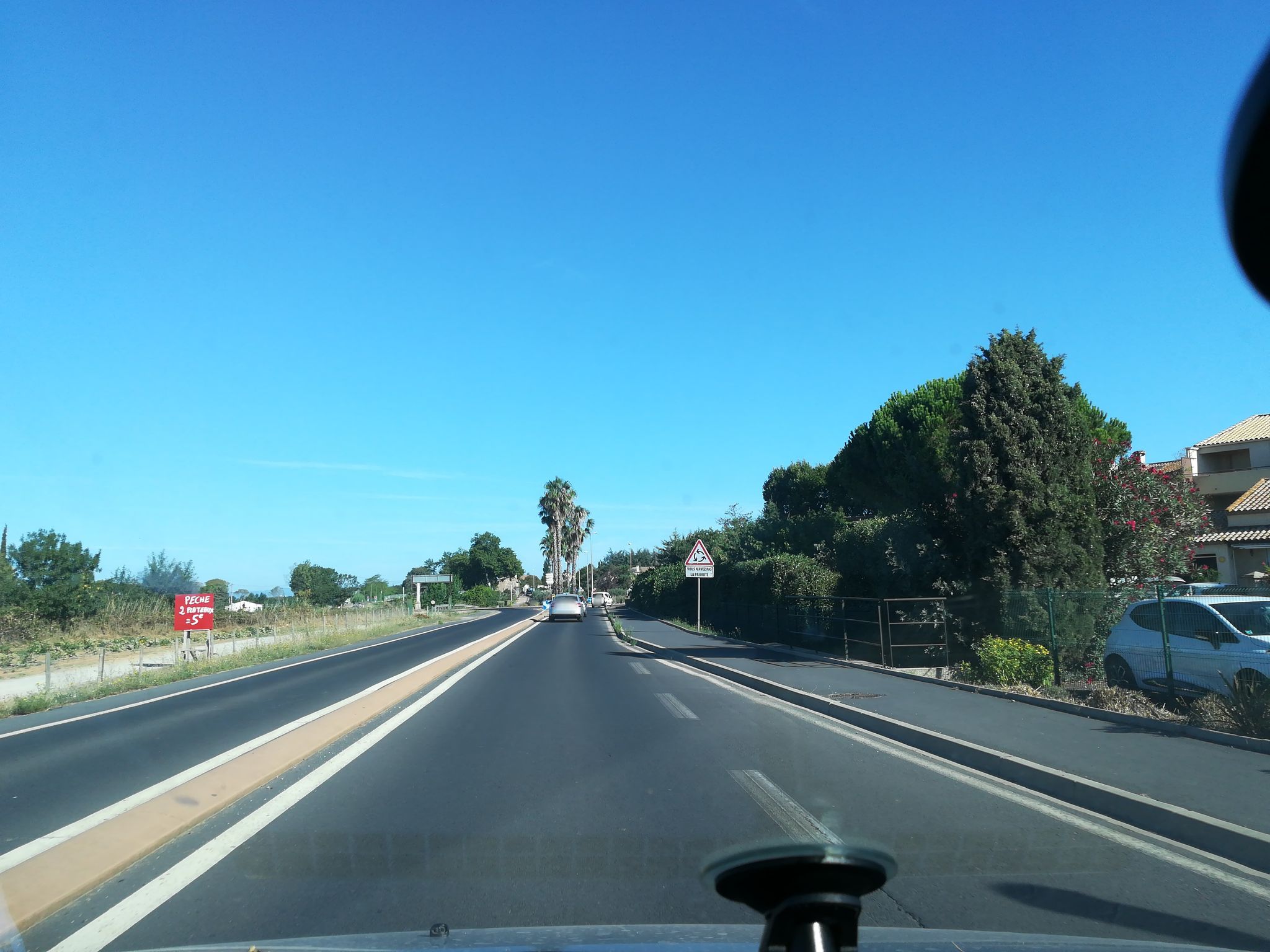 Street view of Portiragnes