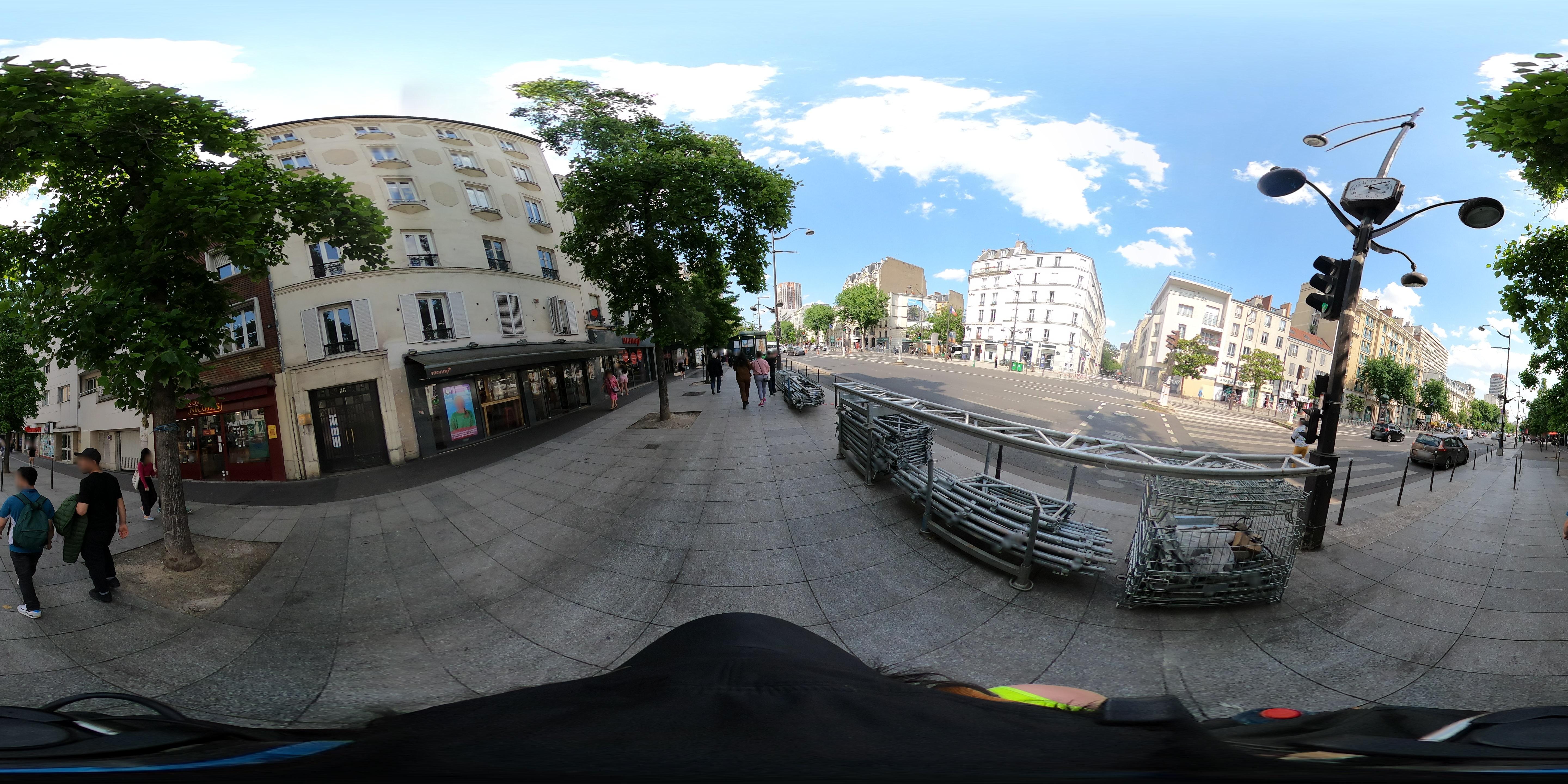 Street view of Paris 13e Arrondissement
