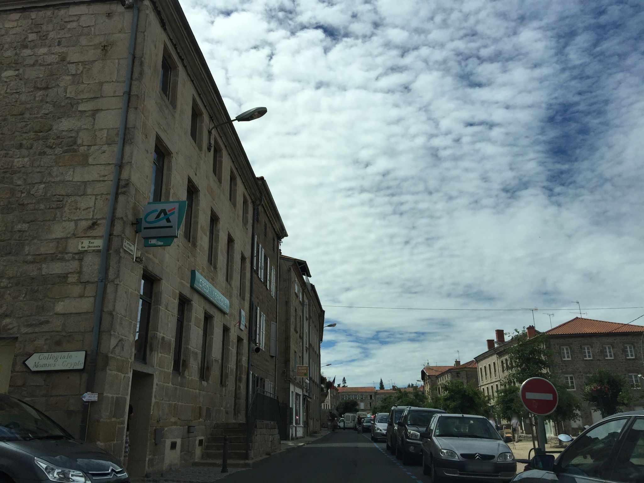 Street view of Saint-Bonnet-le-Château