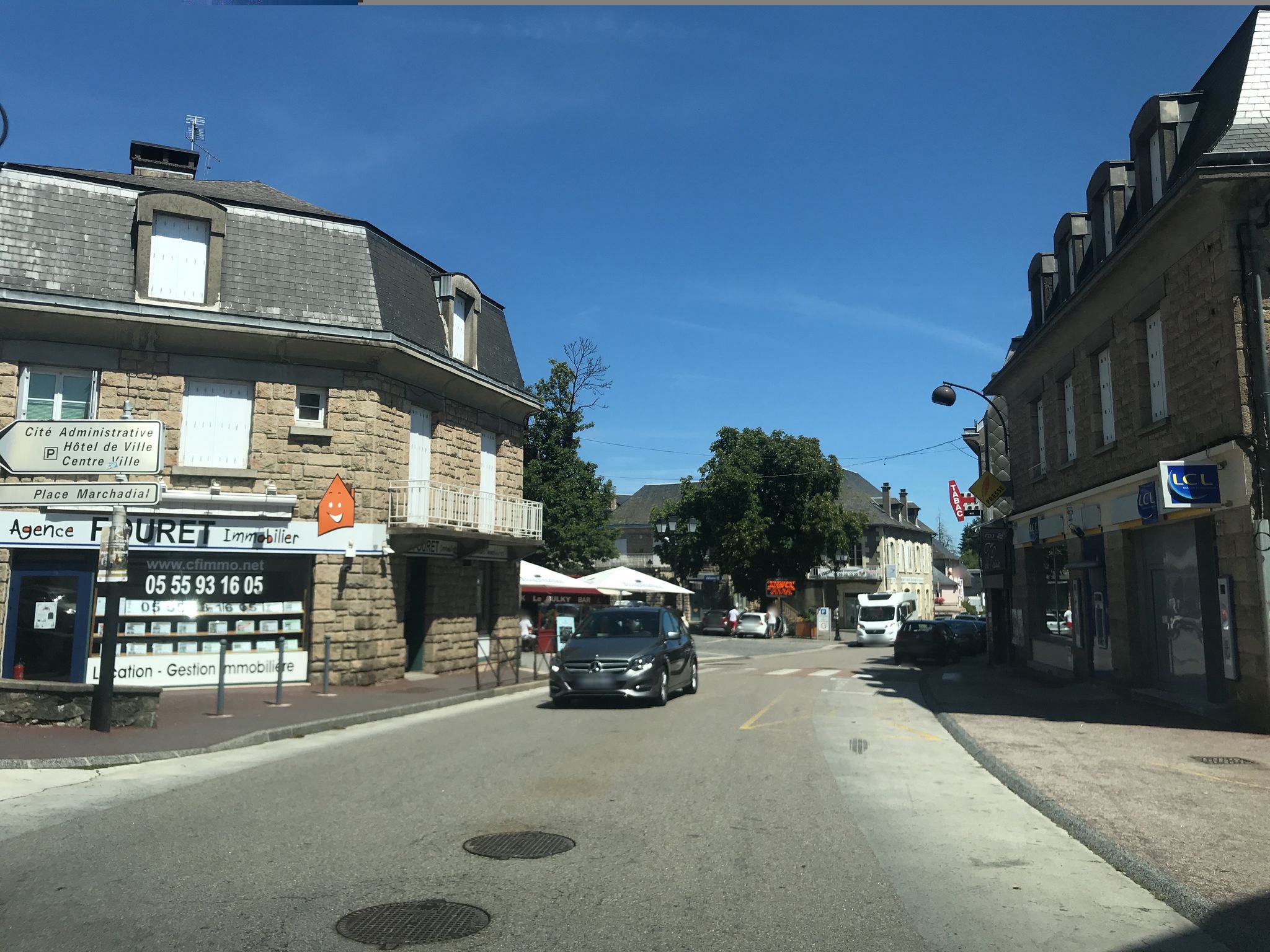 Street view of Égletons